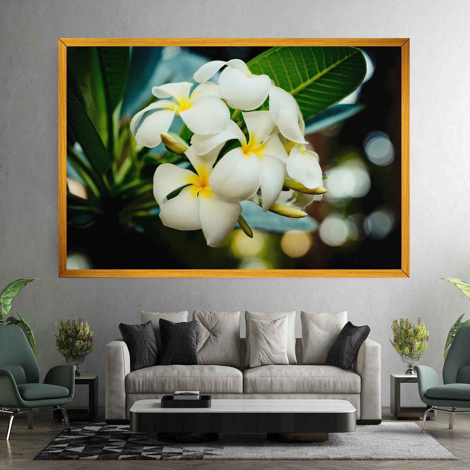 Beautiful White Exotic mockup 7