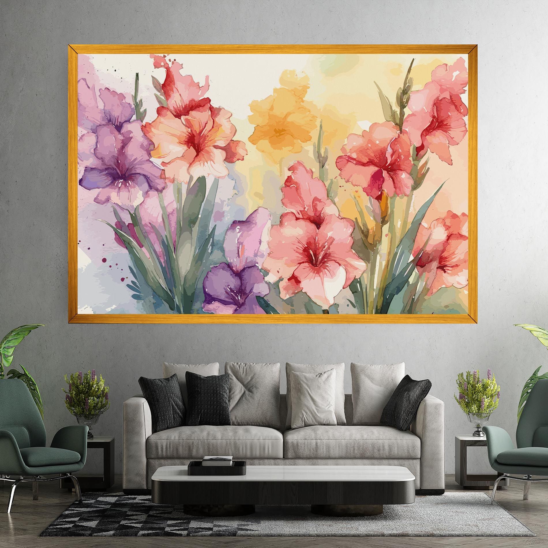 Exotic Watercolor mockup 7