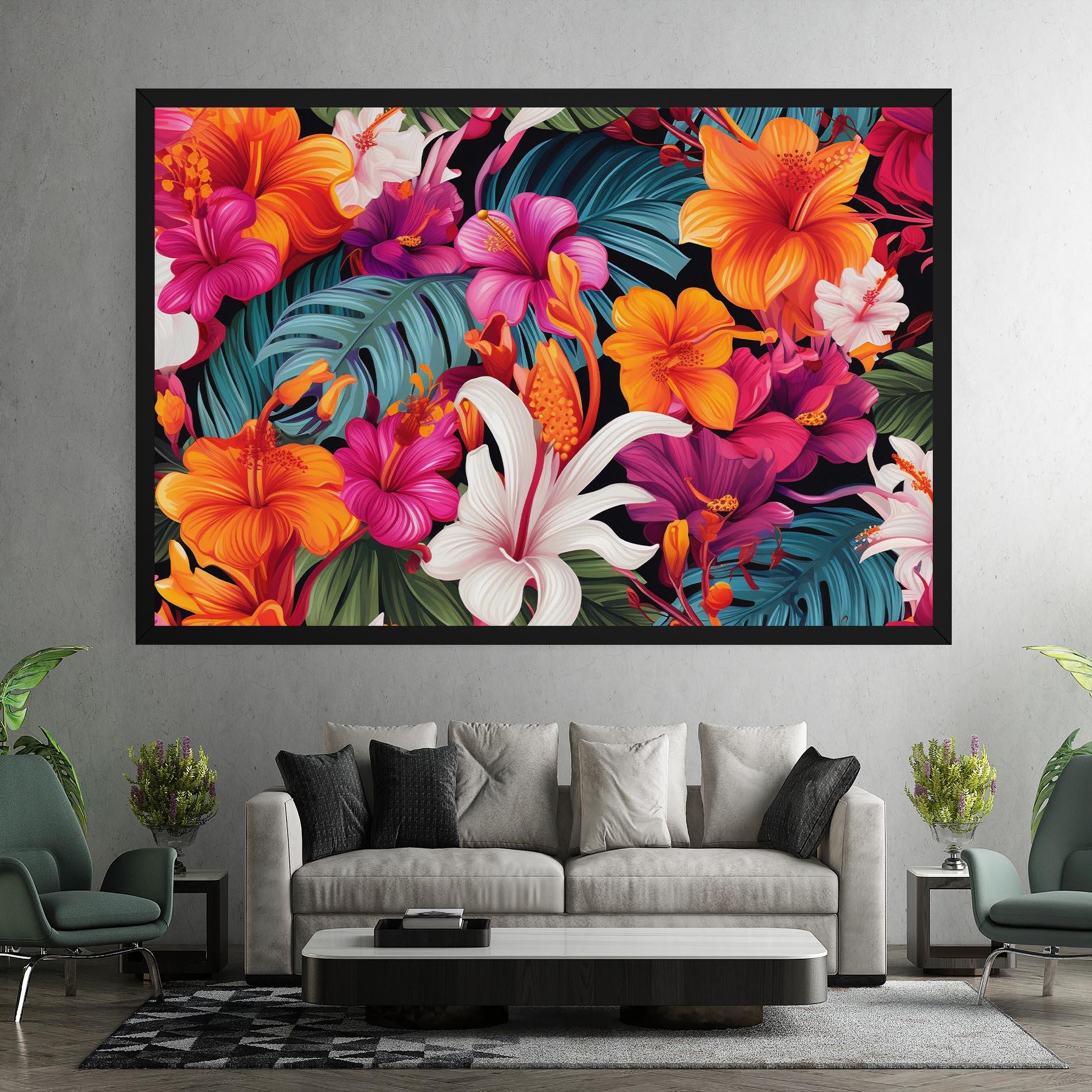 Leinwandbild Exotic Patern mockup 7