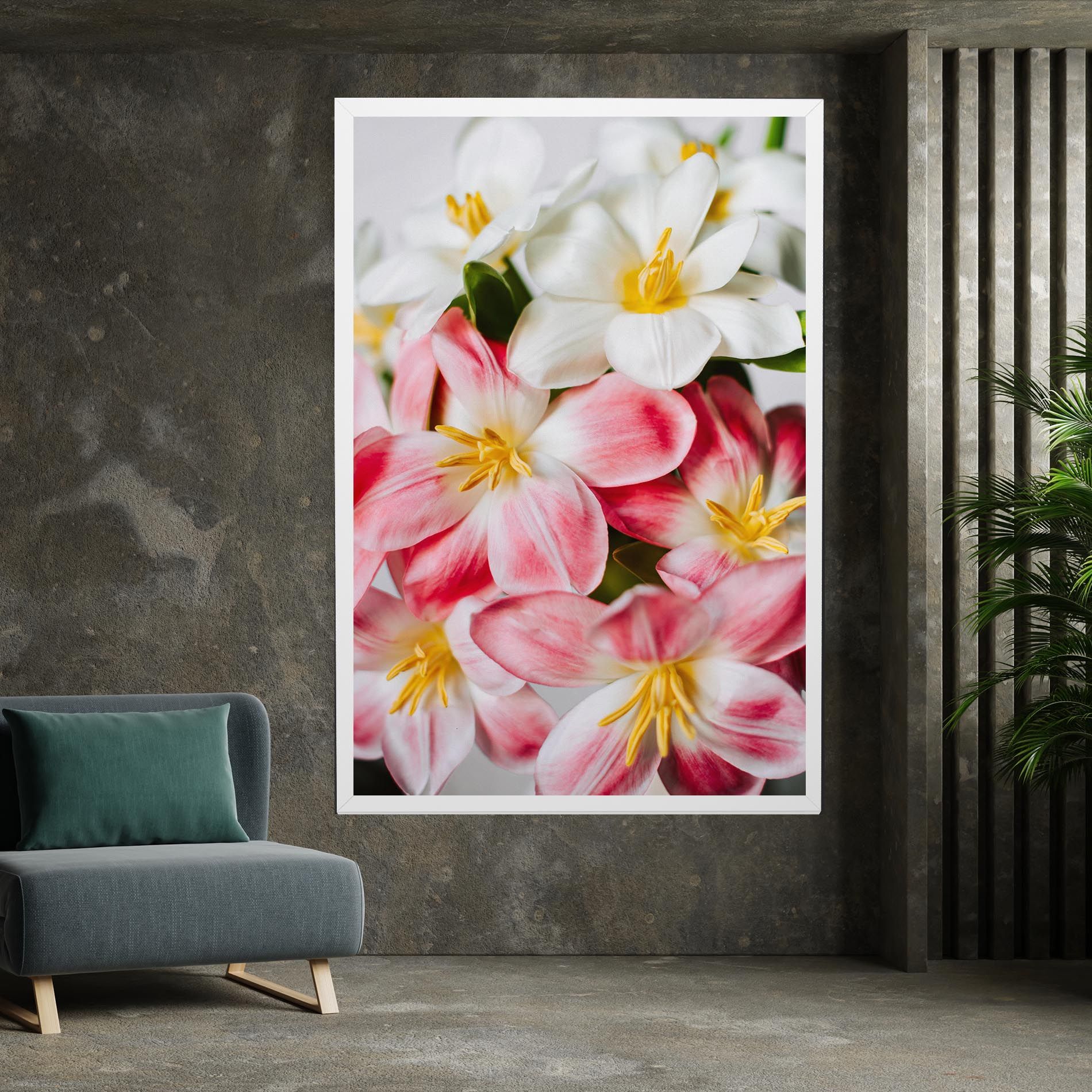 Beautiful Exotic Flower mockup 7