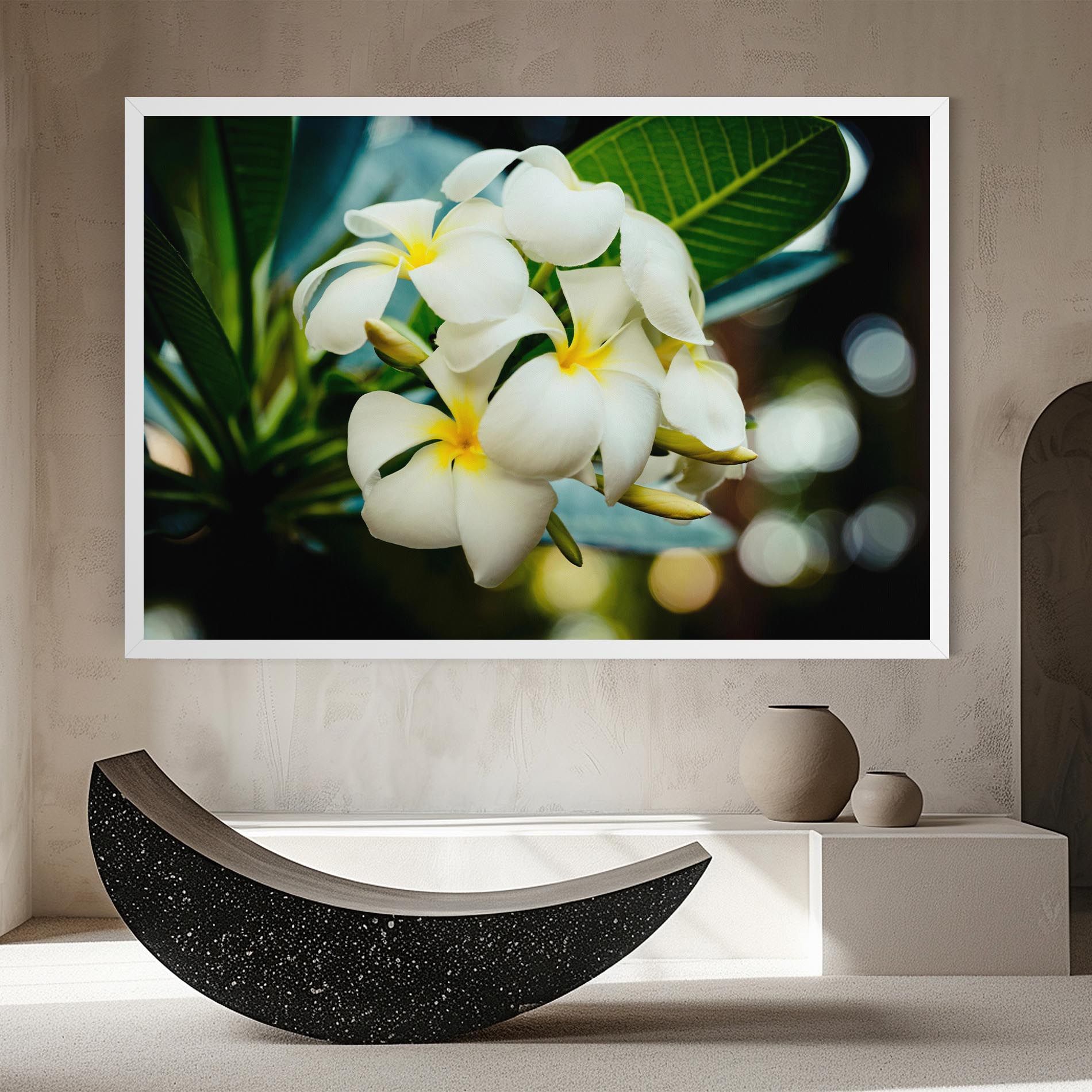 Beautiful White Exotic mockup 8