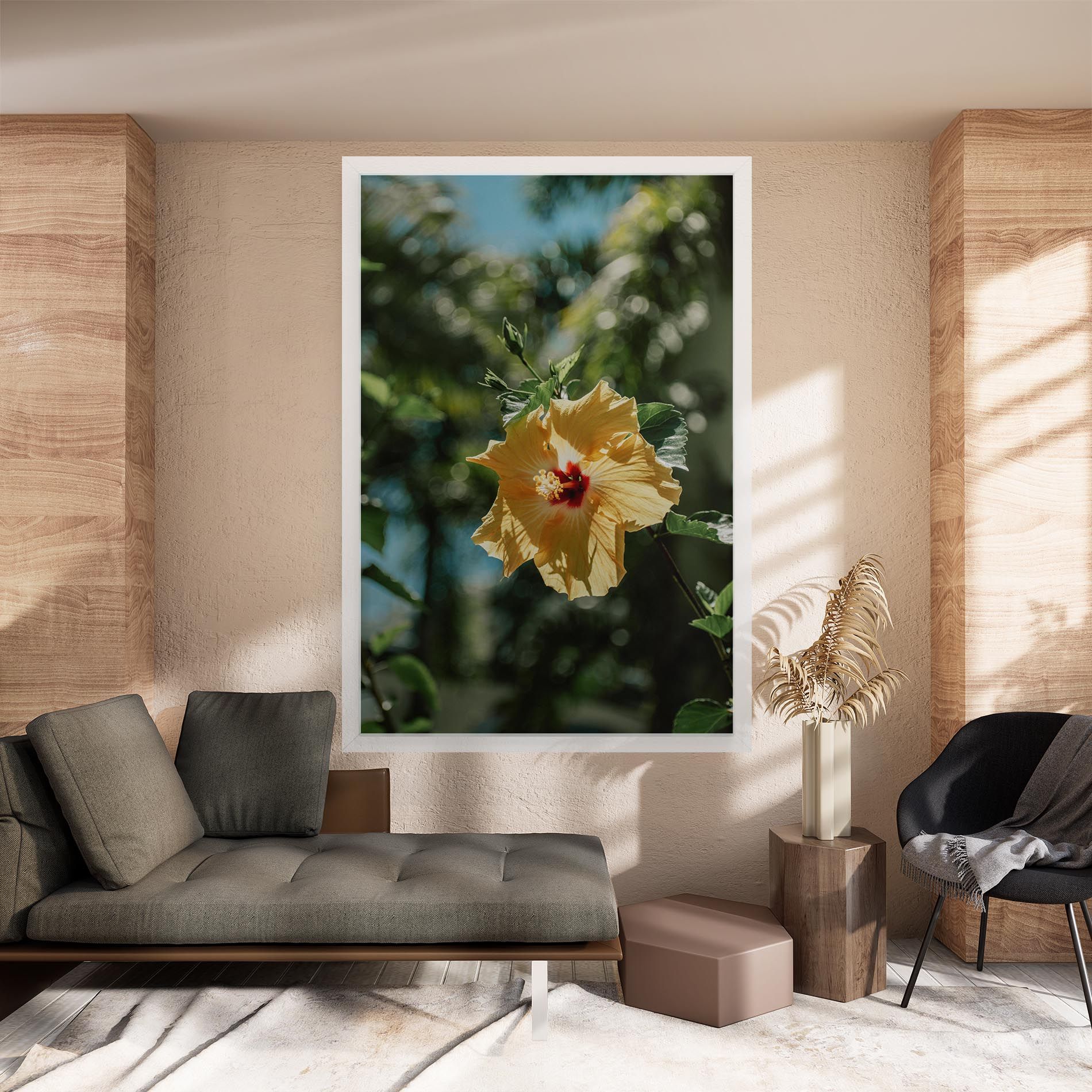 Yellow Pretty Exotic mockup 8