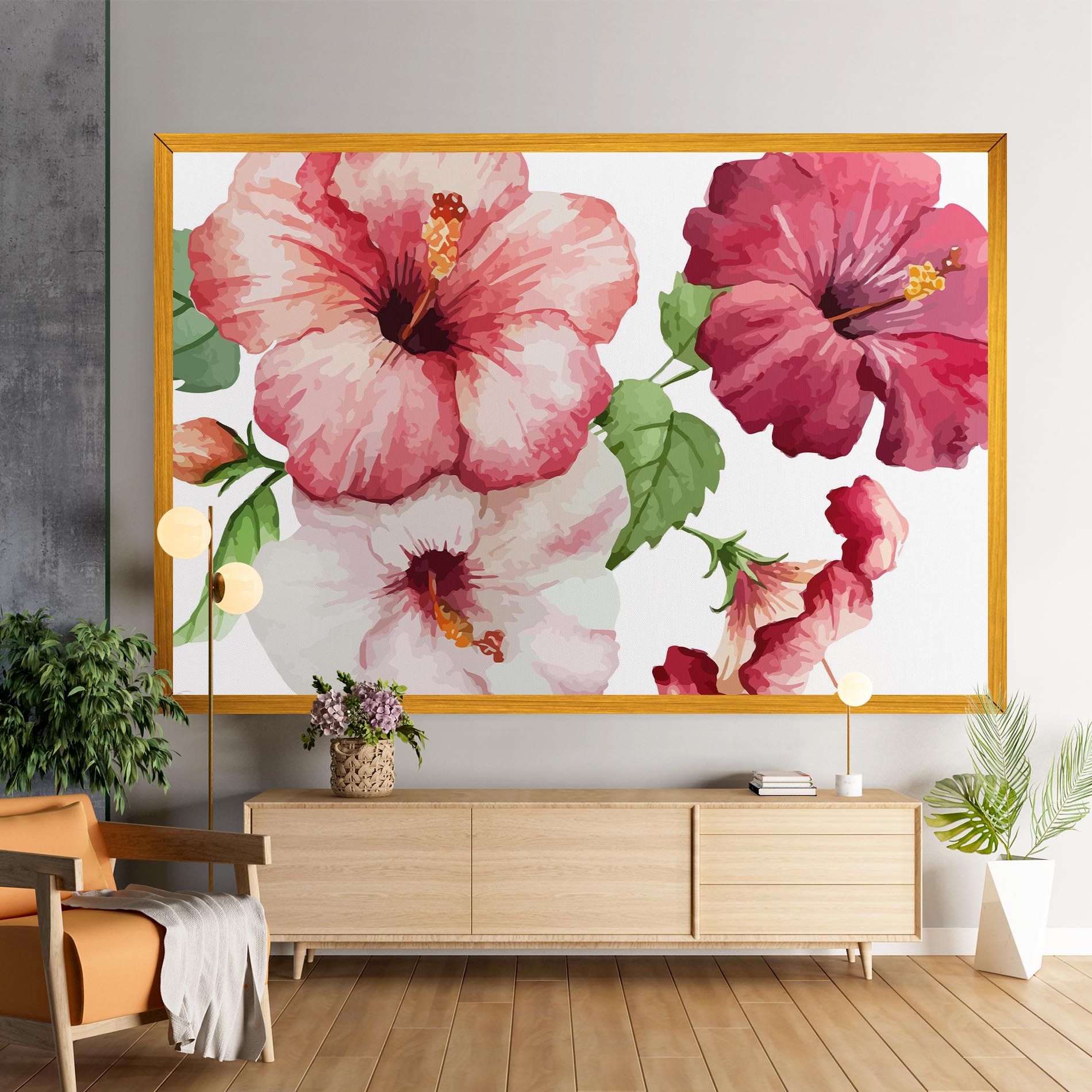 Exotic Flower Paint mockup 9