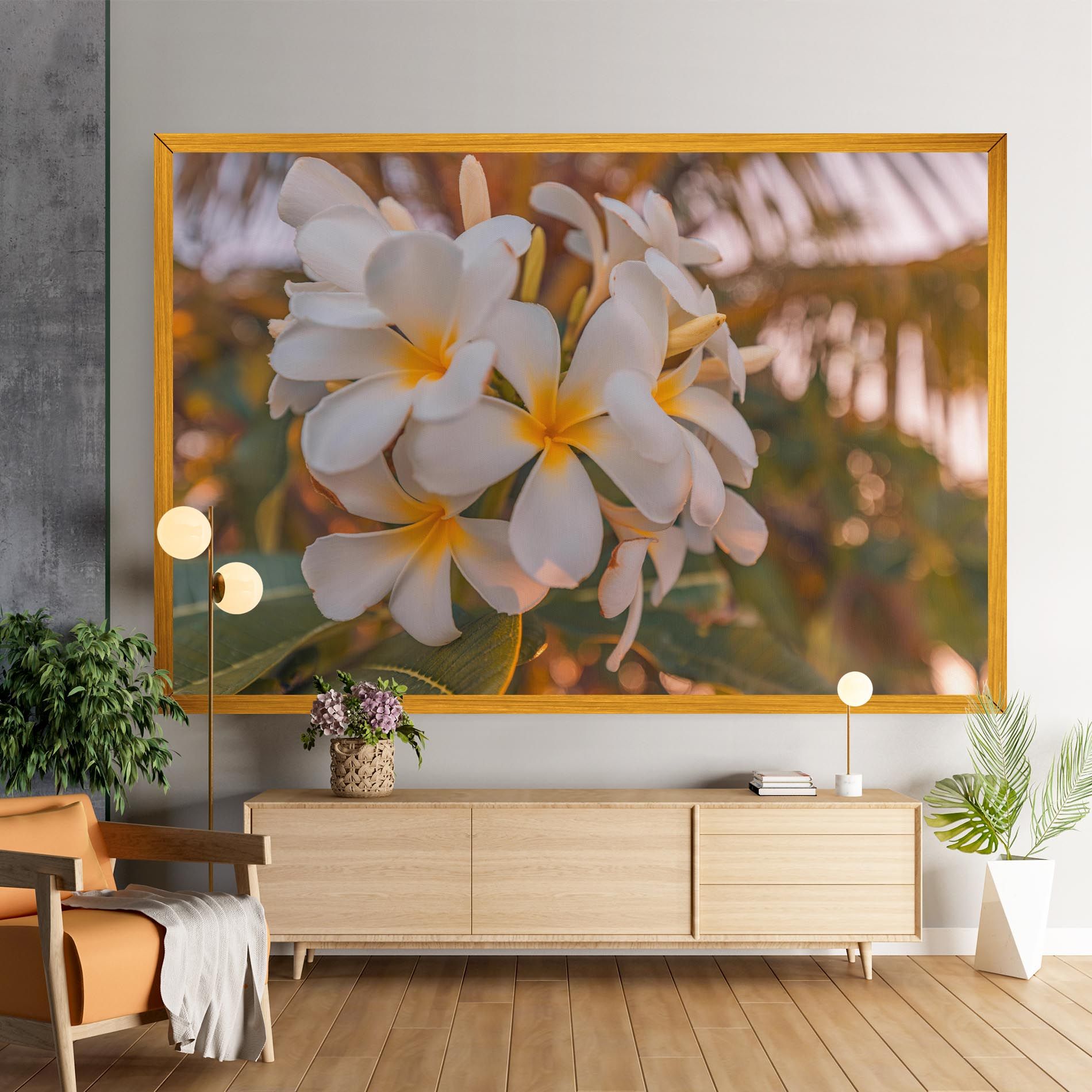 White Plumeria mockup 9
