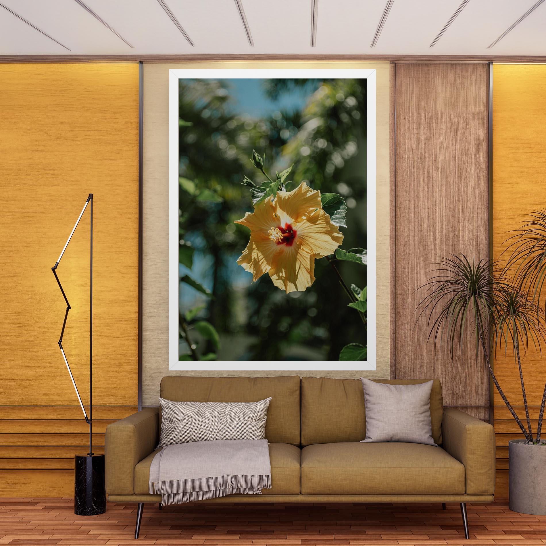 Leinwandbild Yellow Pretty Exotic mockup 9