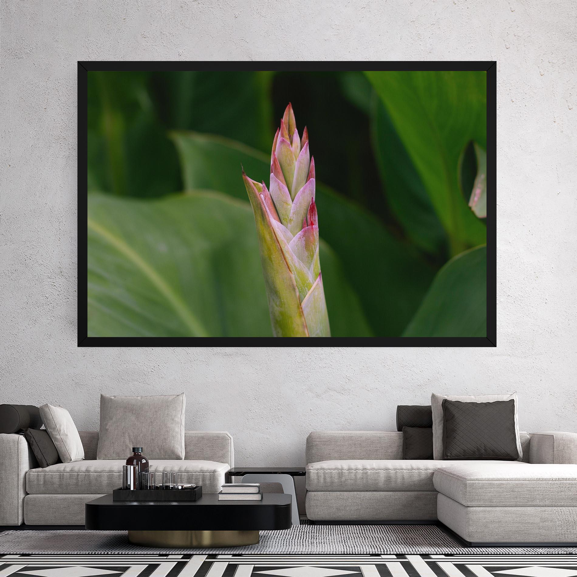 Leinwandbild Light Pink Exotic mockup 2