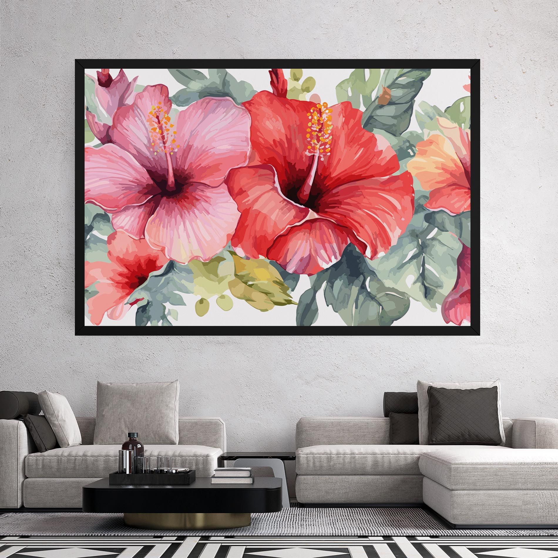 Pink Red Exotic mockup 2