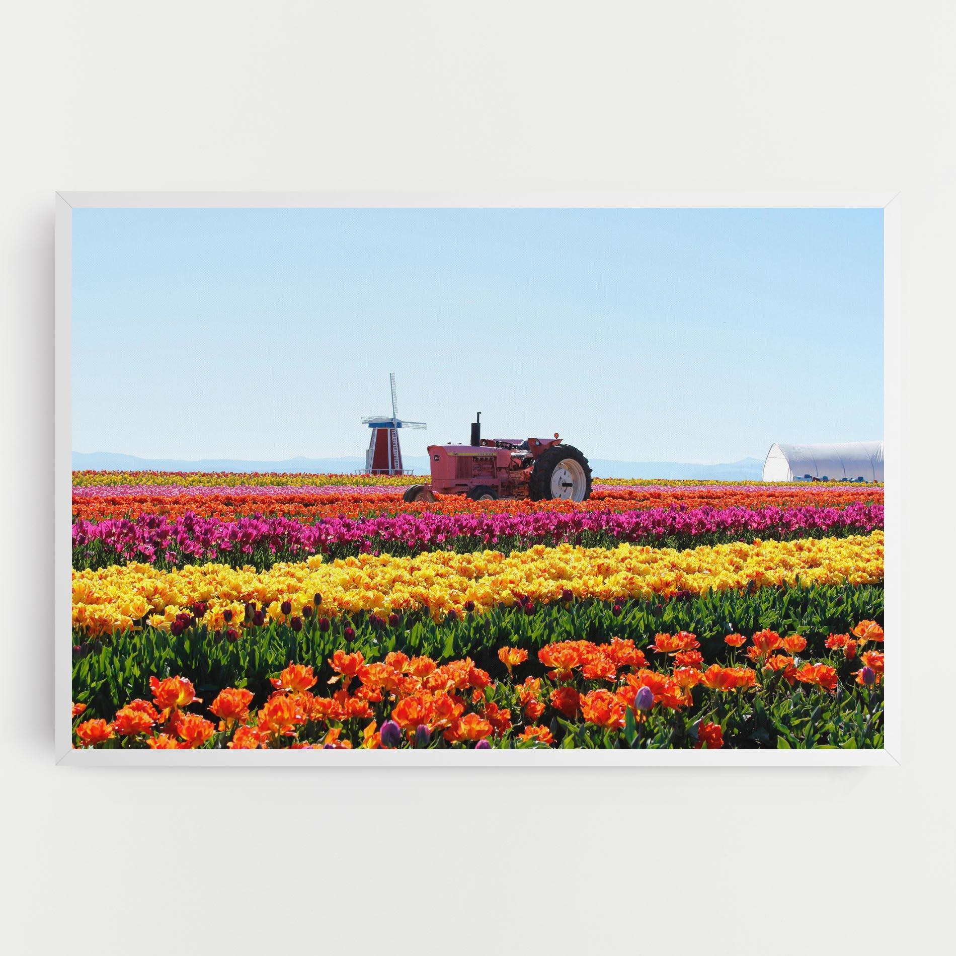 Leinwandbild Working Wild Field mockup 0