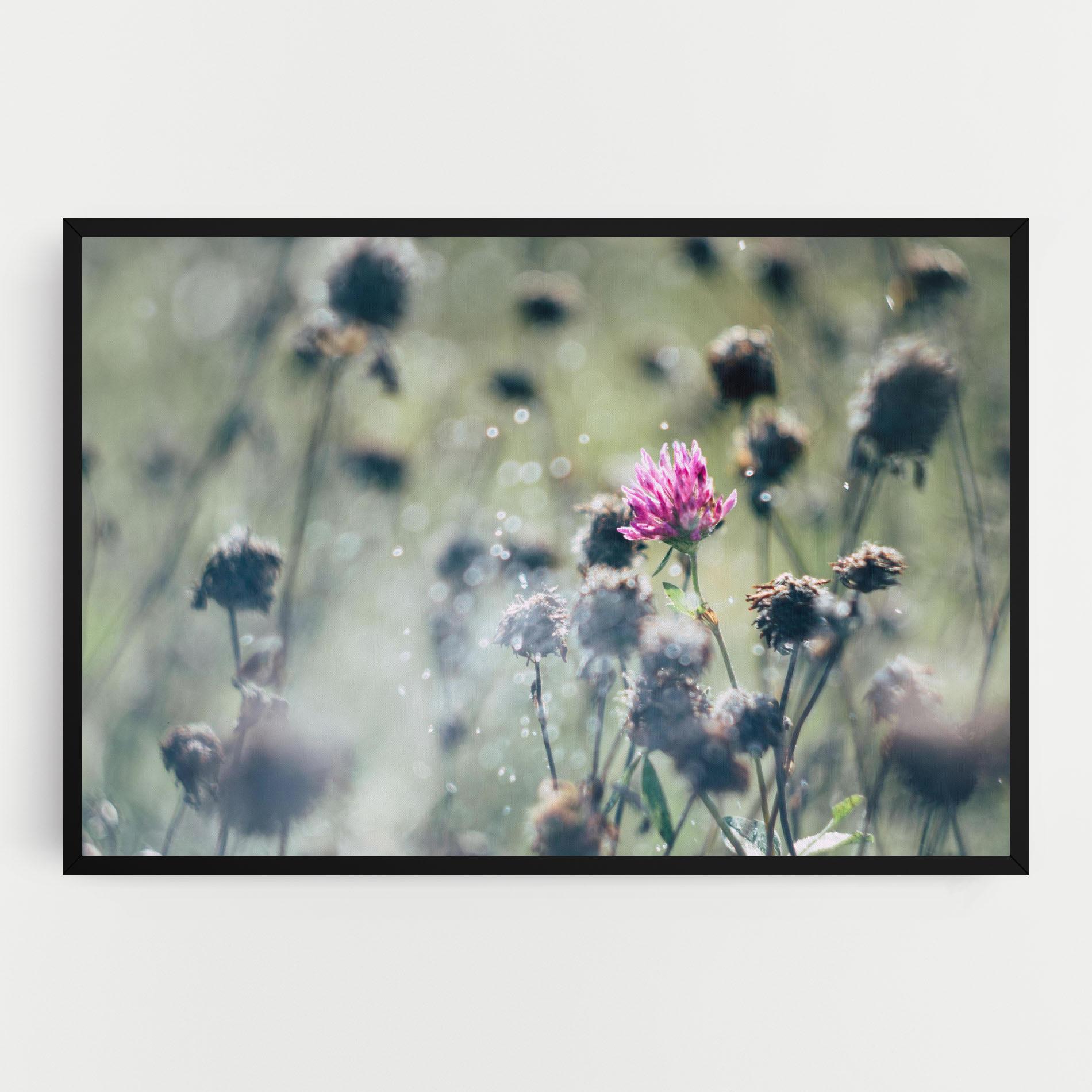 Leinwandbild Dreamy Purple Flower mockup 0