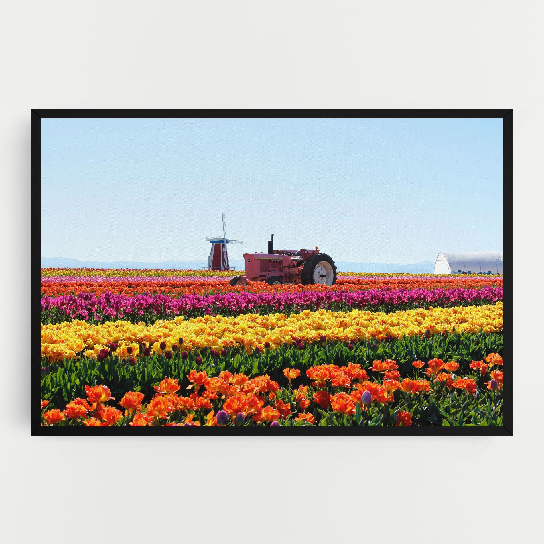 Leinwandbild Working Wild Field mockup 0