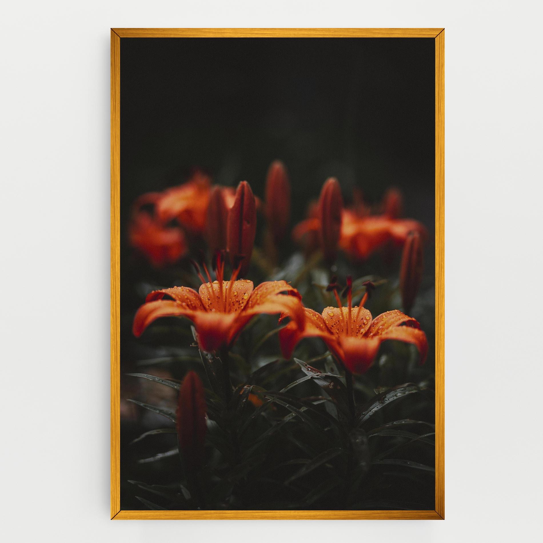 Leinwandbild Dreamy Wild Flower mockup 0