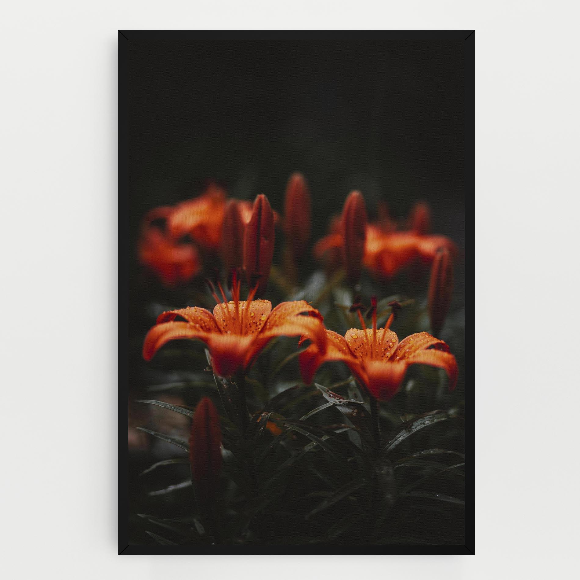 Leinwandbild Dreamy Wild Flower mockup 0