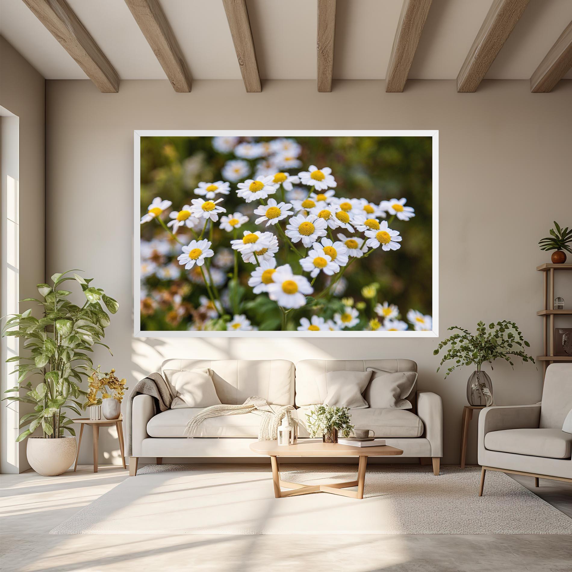 Leinwandbild Flowers Garden mockup 6