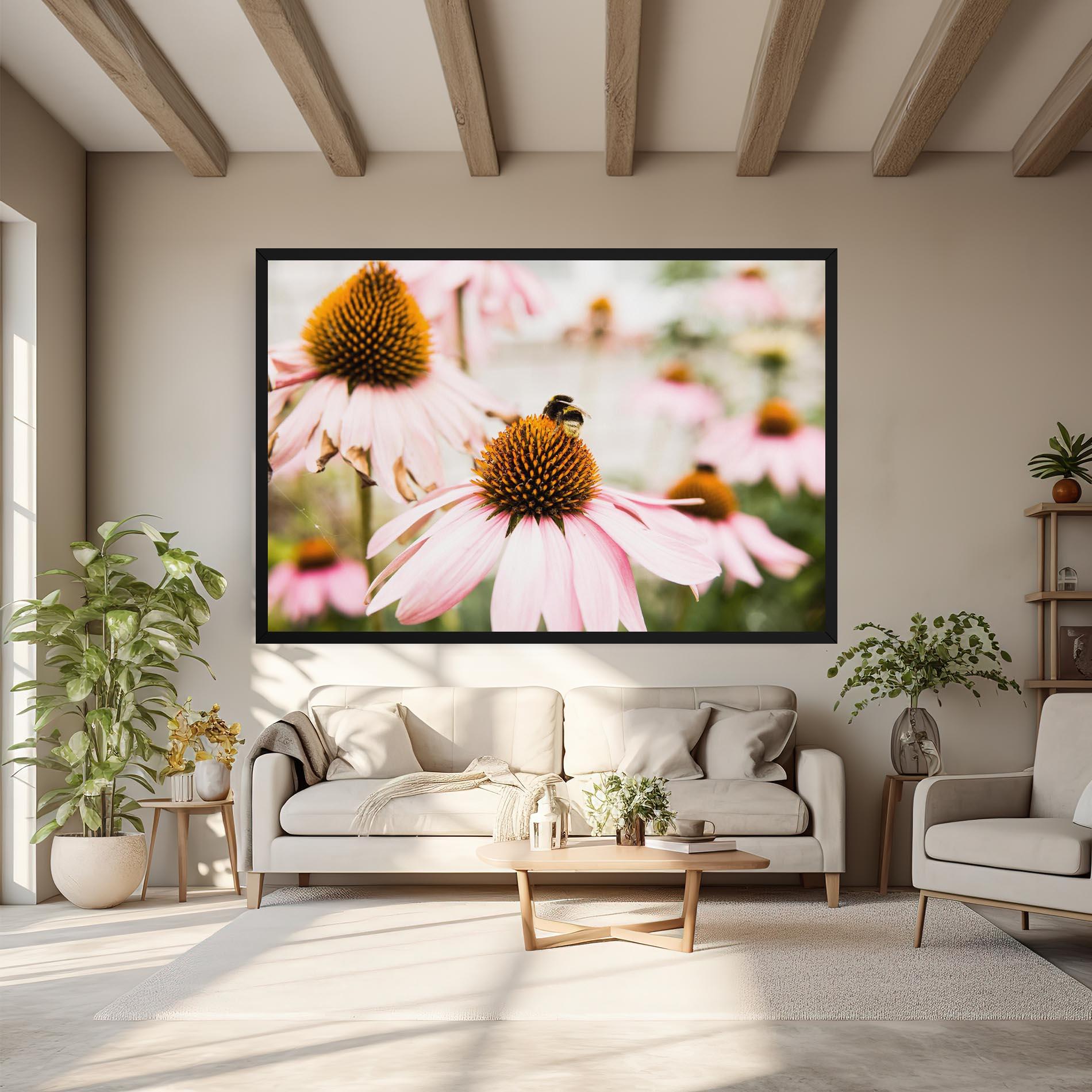 Leinwandbild Daylight Flower mockup 6