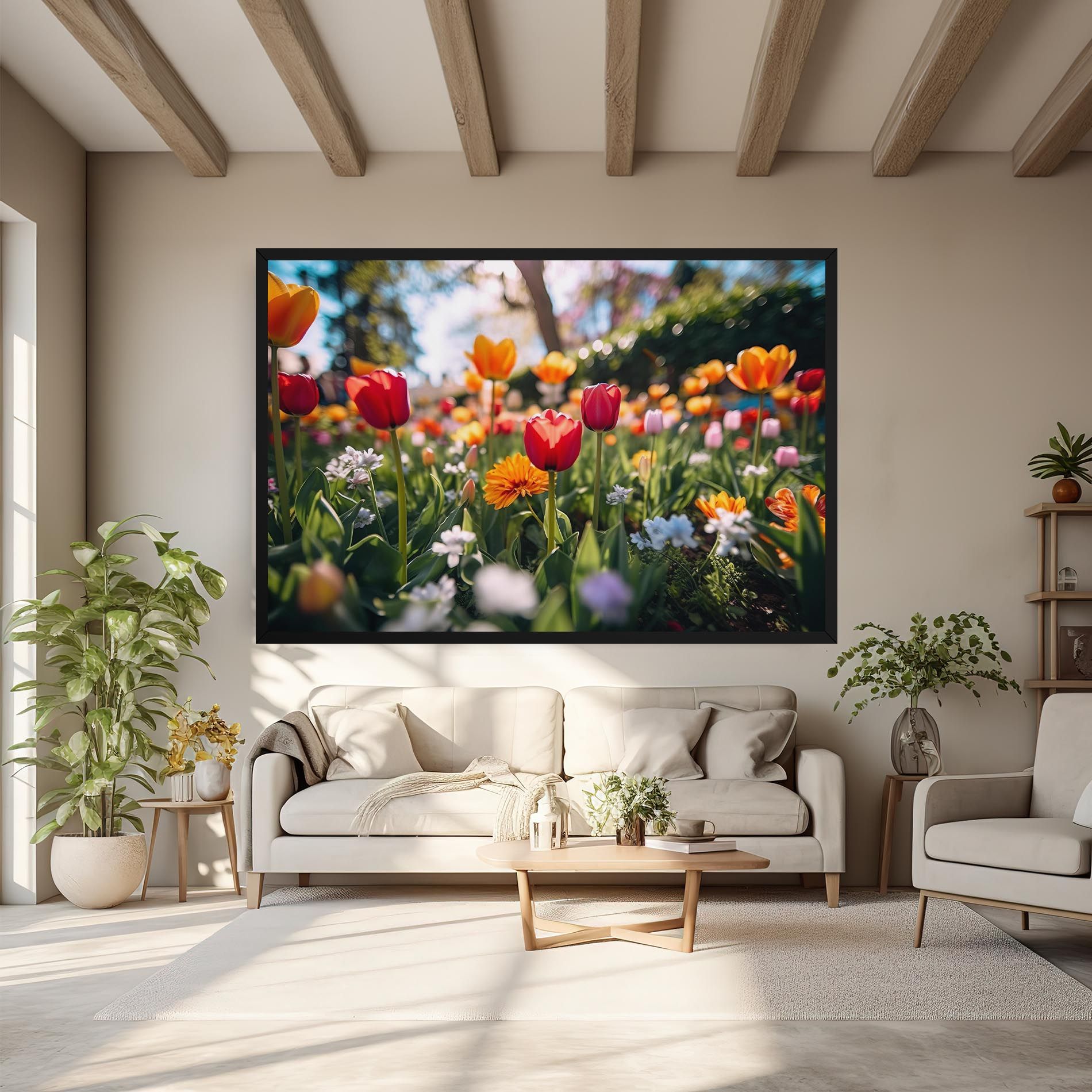 Garden Tulips Mix mockup 6