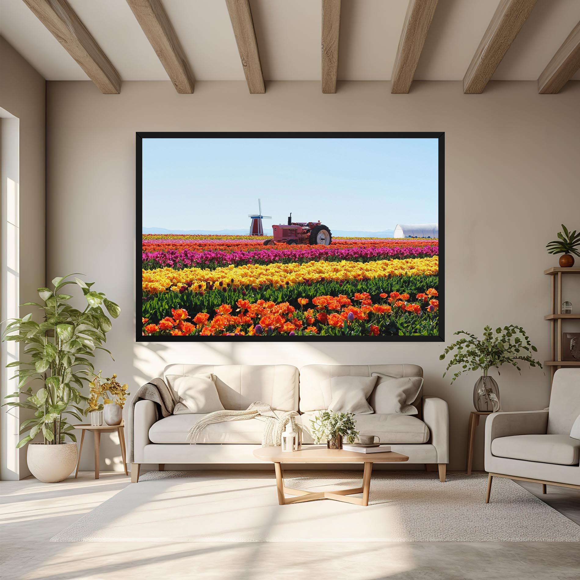 Leinwandbild Working Wild Field mockup 6