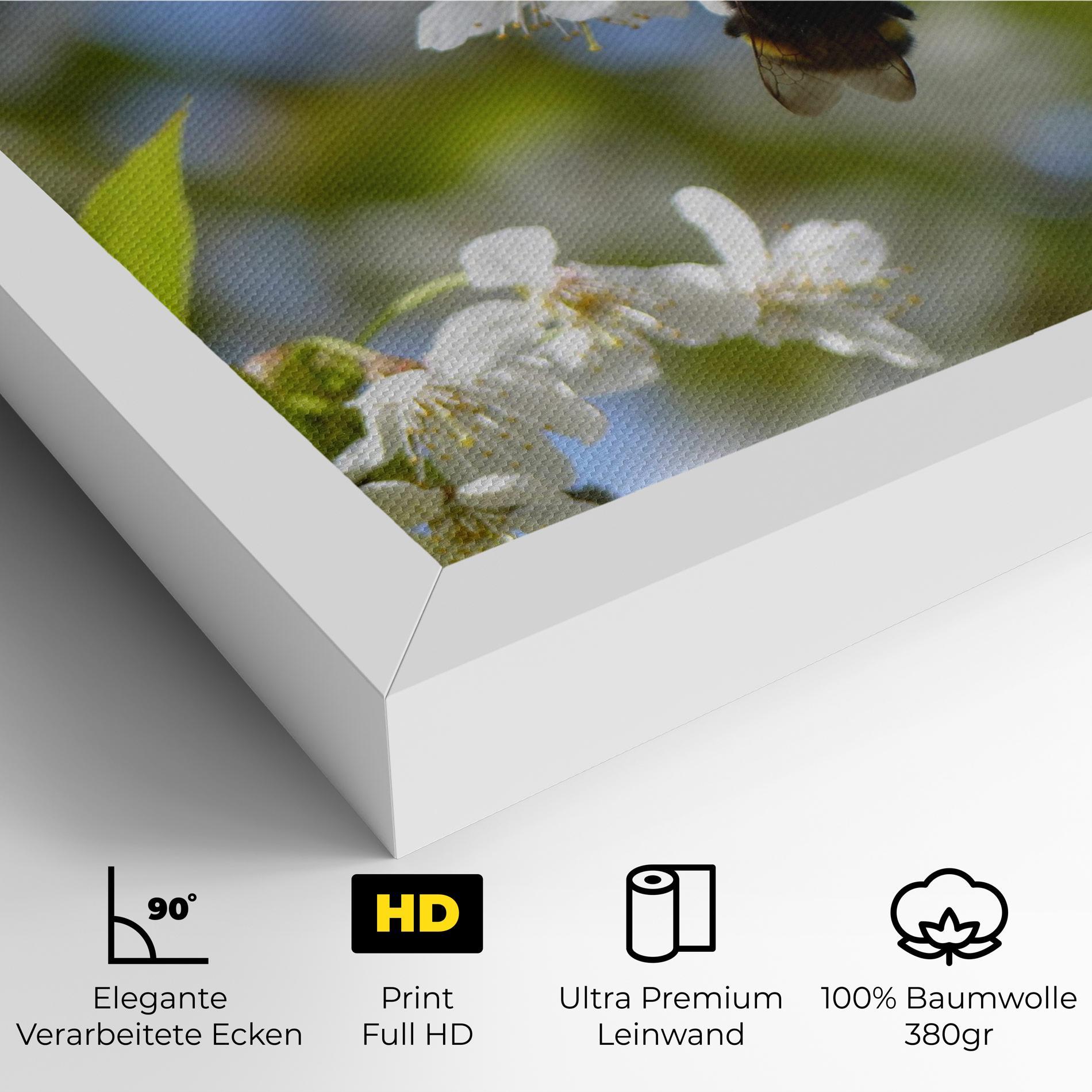 Leinwandbild Bee Wild Tree mockup 4