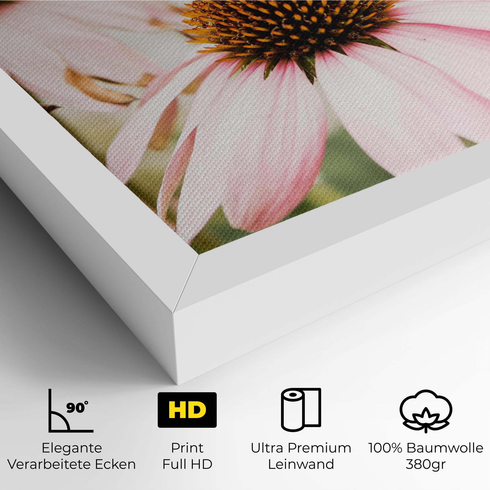 Leinwandbild Daylight Flower mockup 4