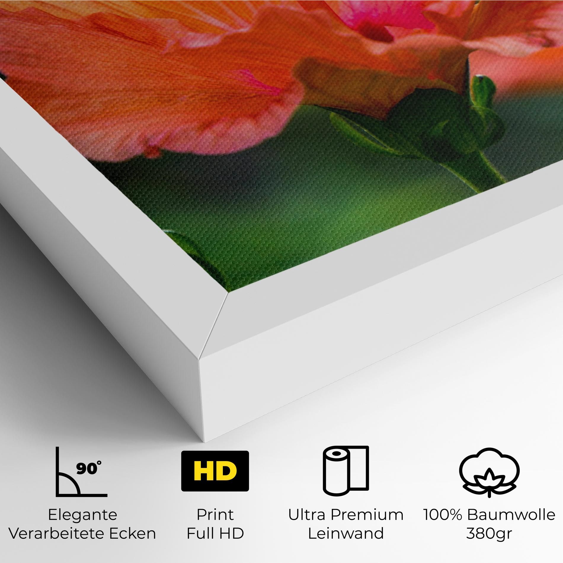 Orange Wild Flower mockup 4