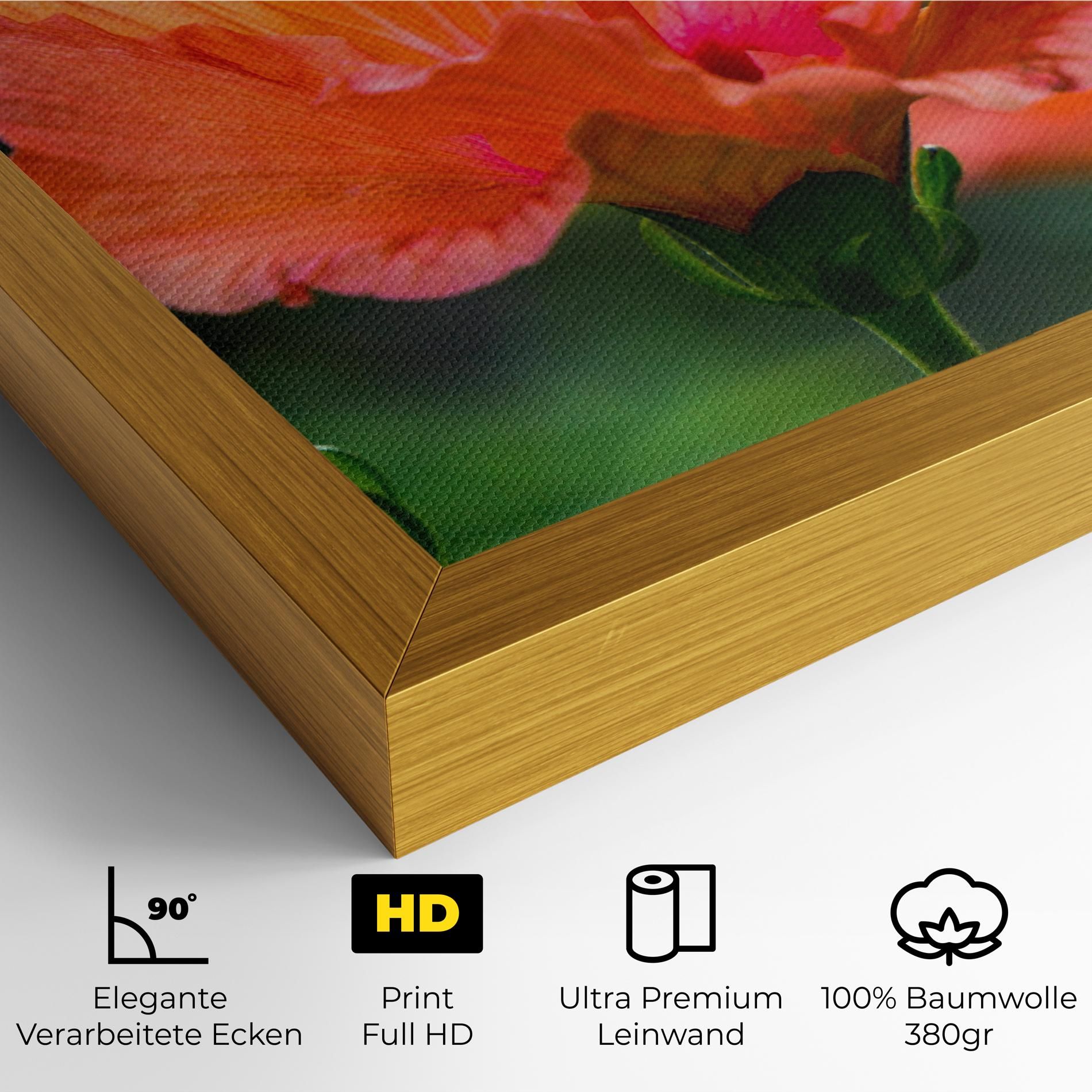 Orange Wild Flower mockup 4