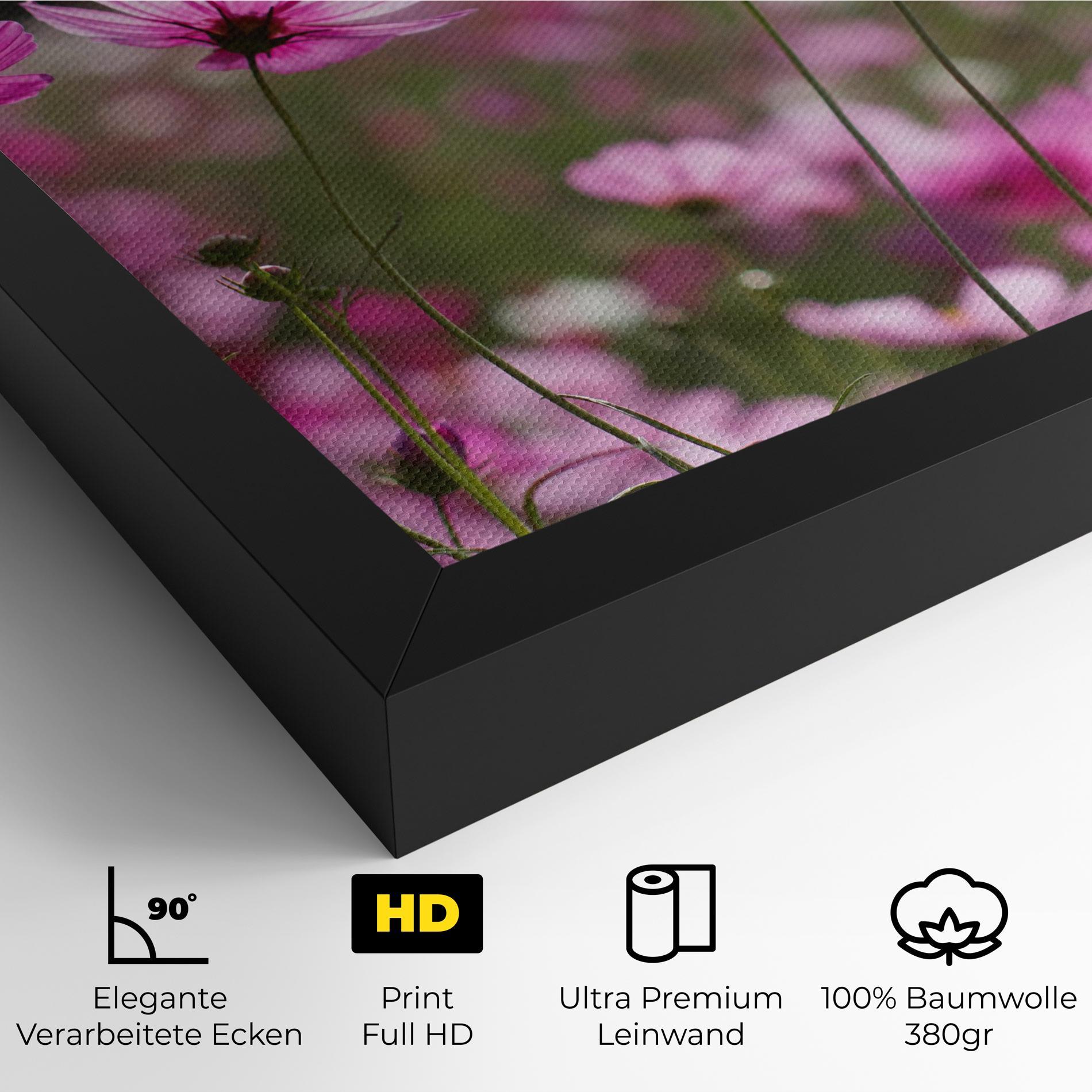 Leinwandbild Cosmos Flower mockup 4