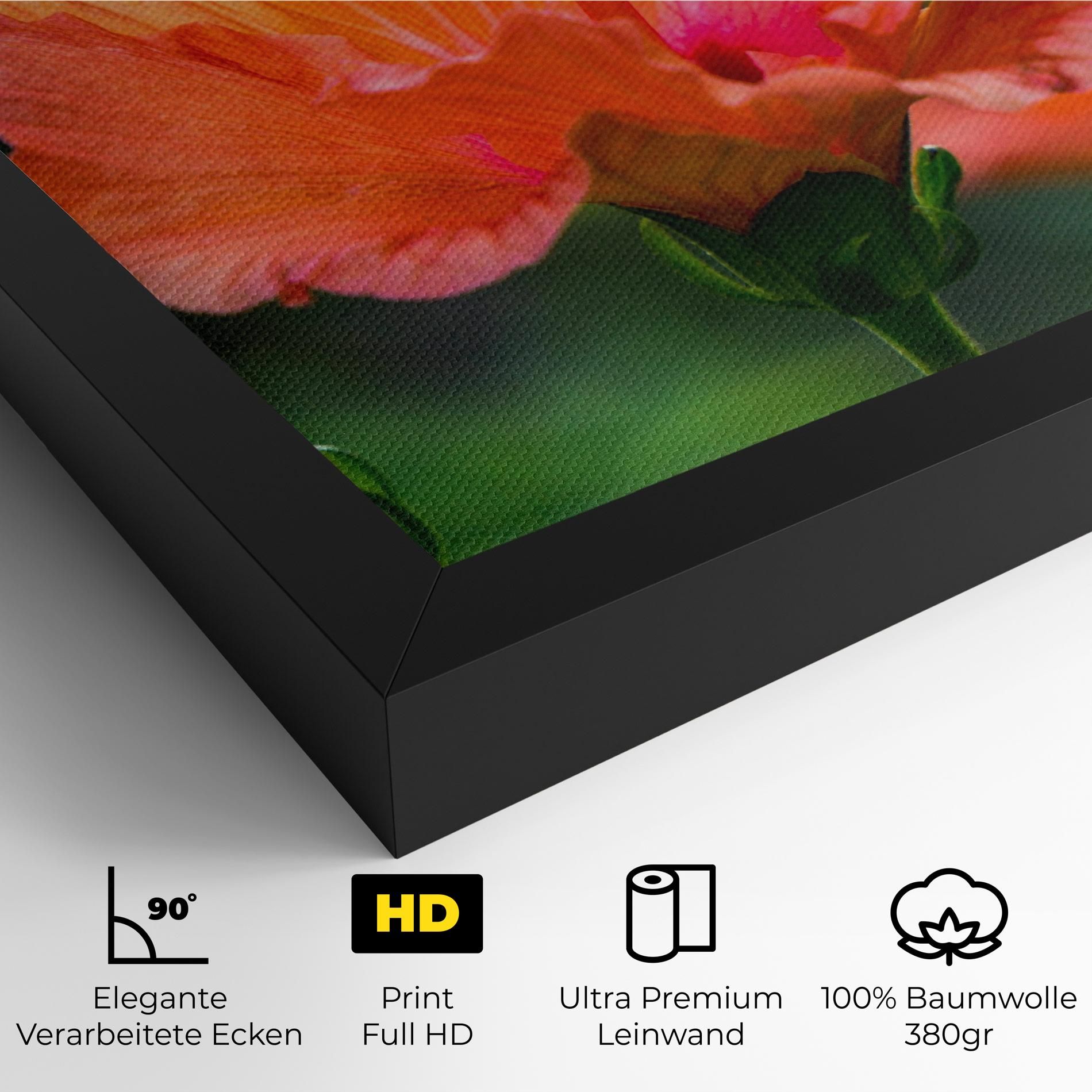 Orange Wild Flower mockup 4