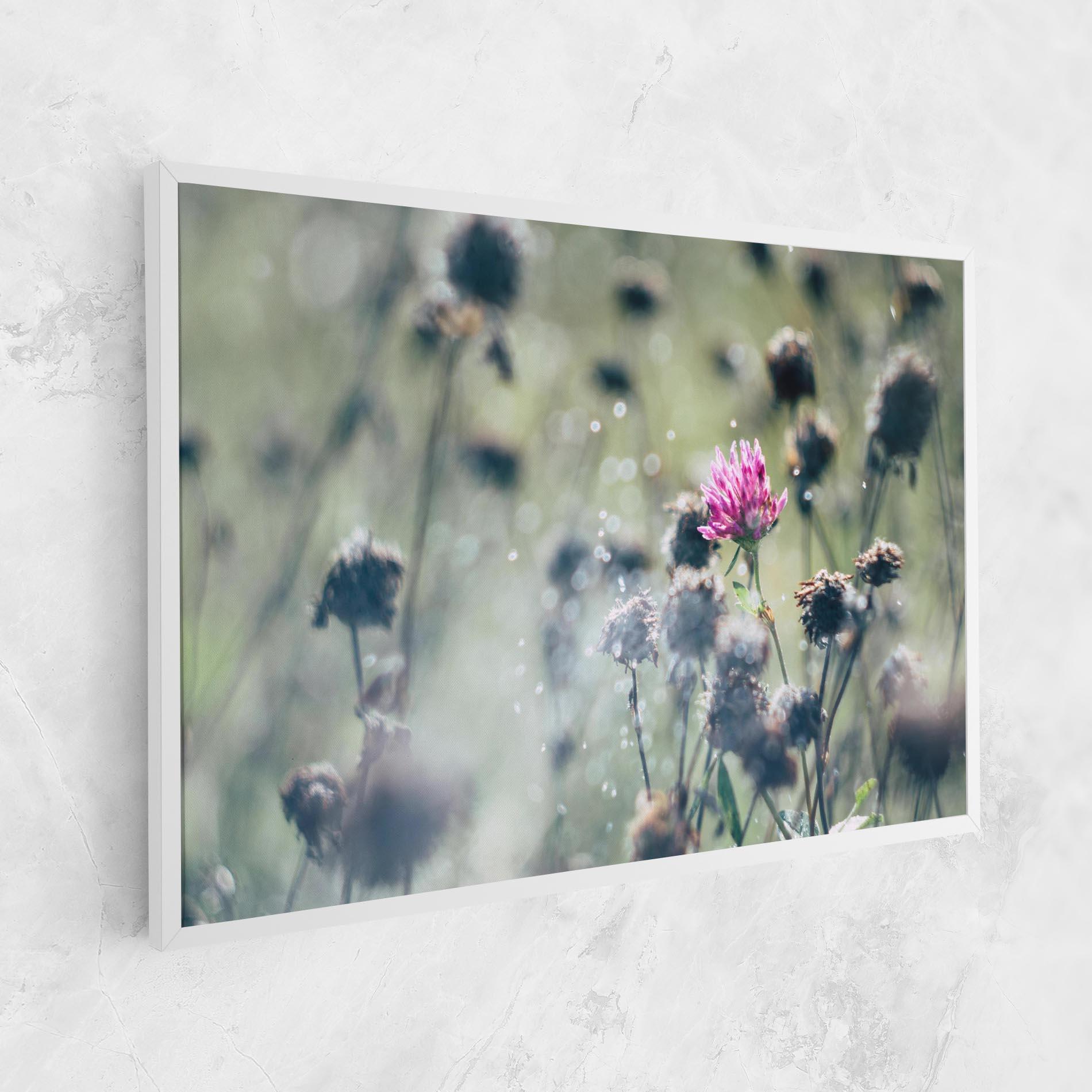 Leinwandbild Dreamy Purple Flower mockup 1