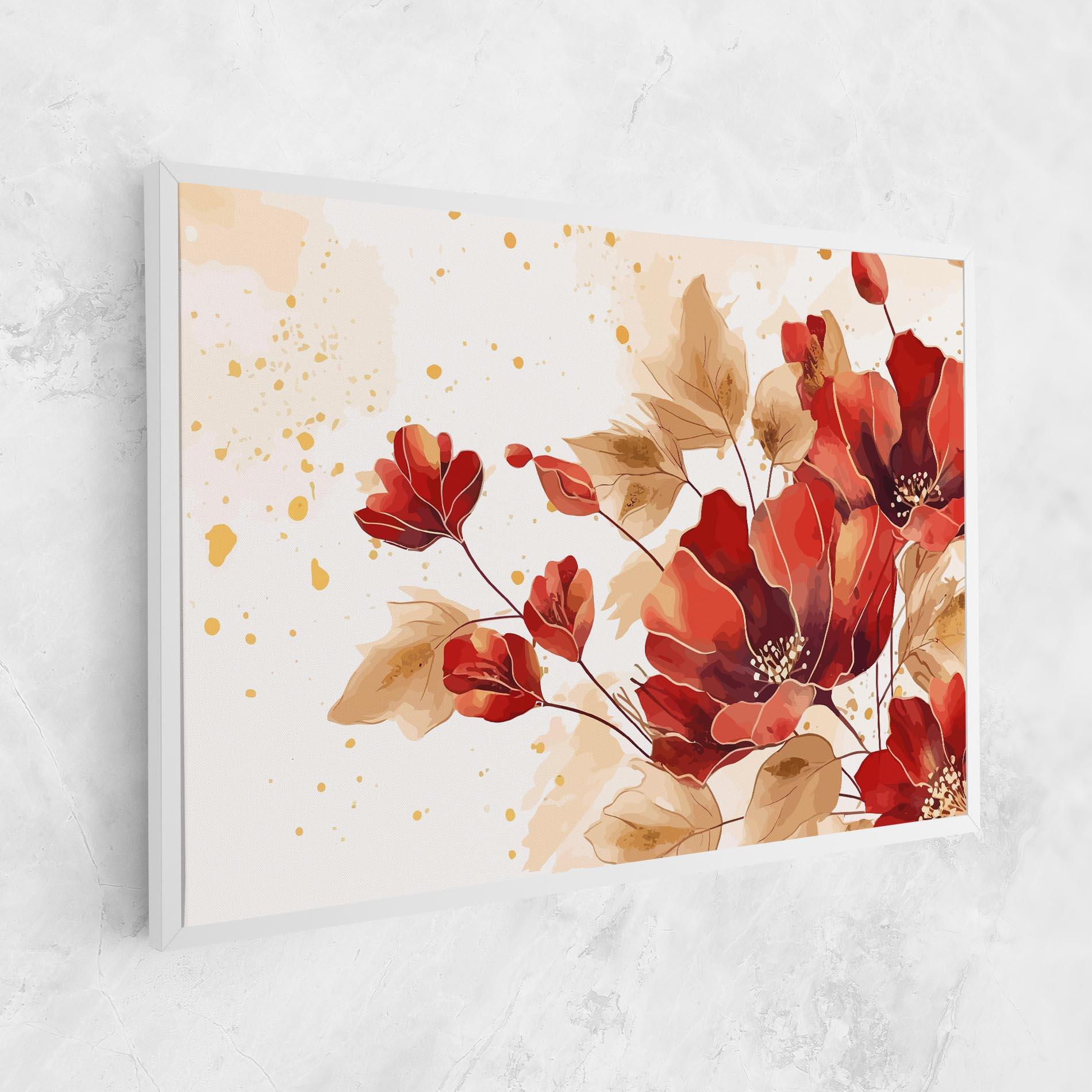 Leinwandbild Red Wild Gold mockup 1