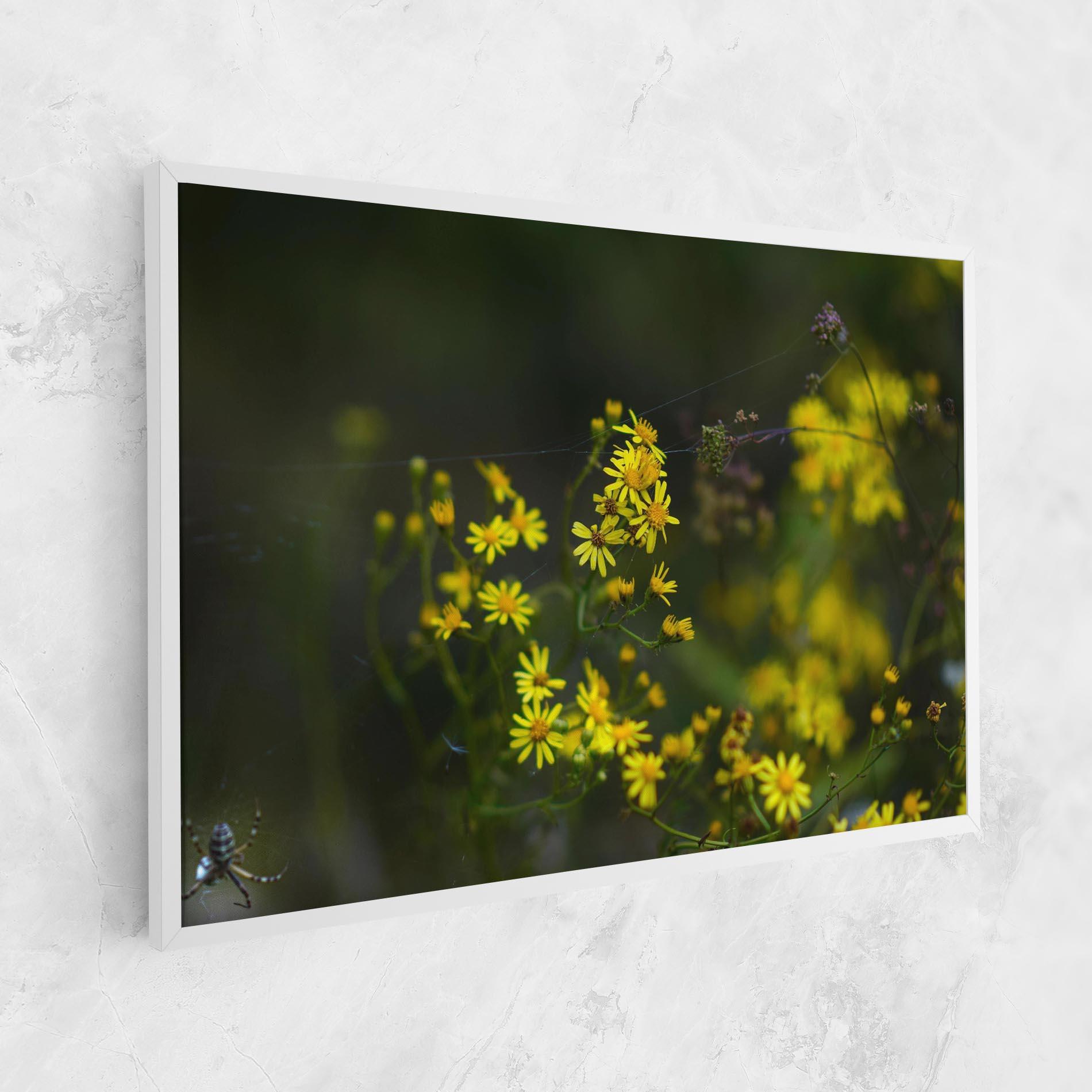 Leinwandbild Small Wild Flowers mockup 1