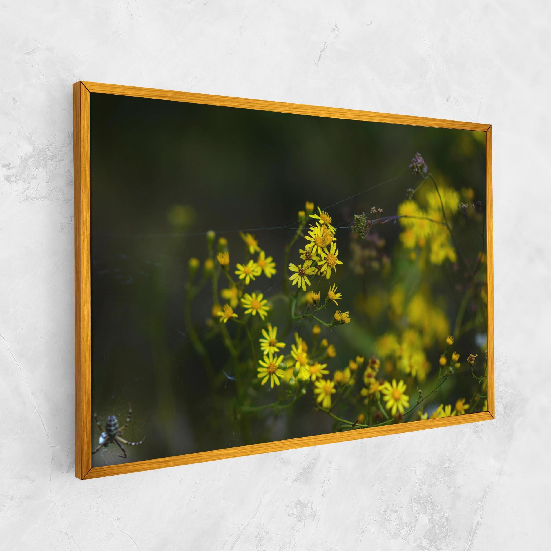 Leinwandbild Small Wild Flowers mockup 1