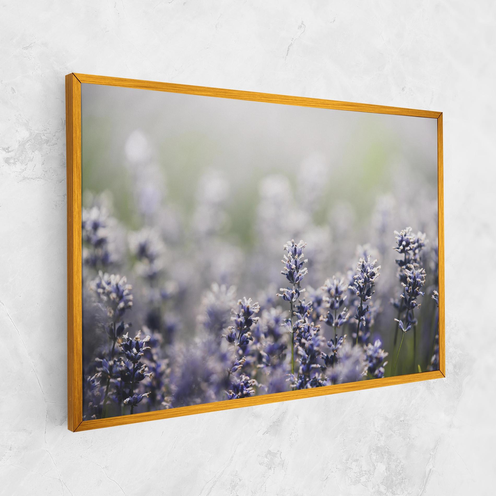 Leinwandbild White Purple Wild mockup 1
