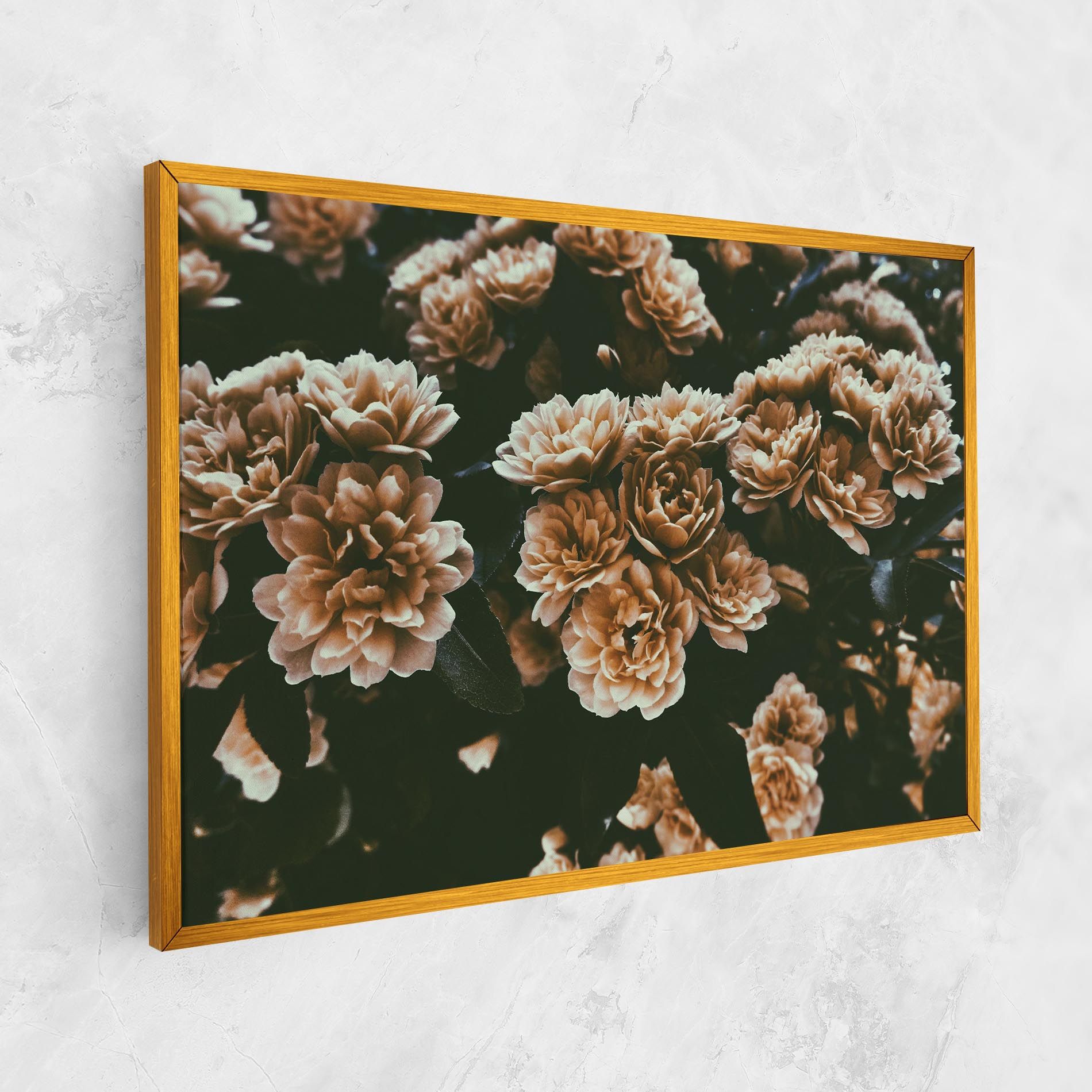 Wild Cream Flower mockup 1