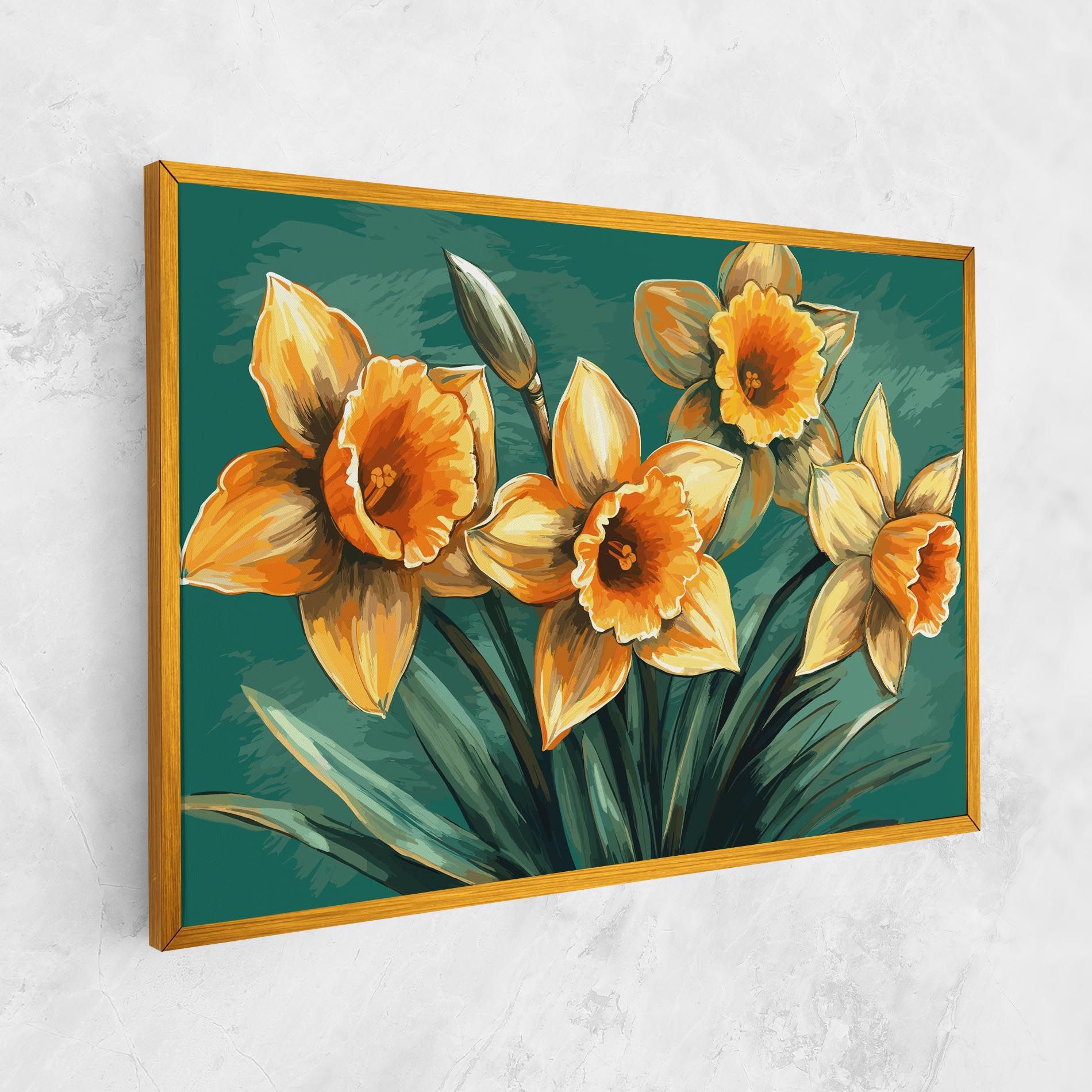 Yellow Wild Flower mockup 1