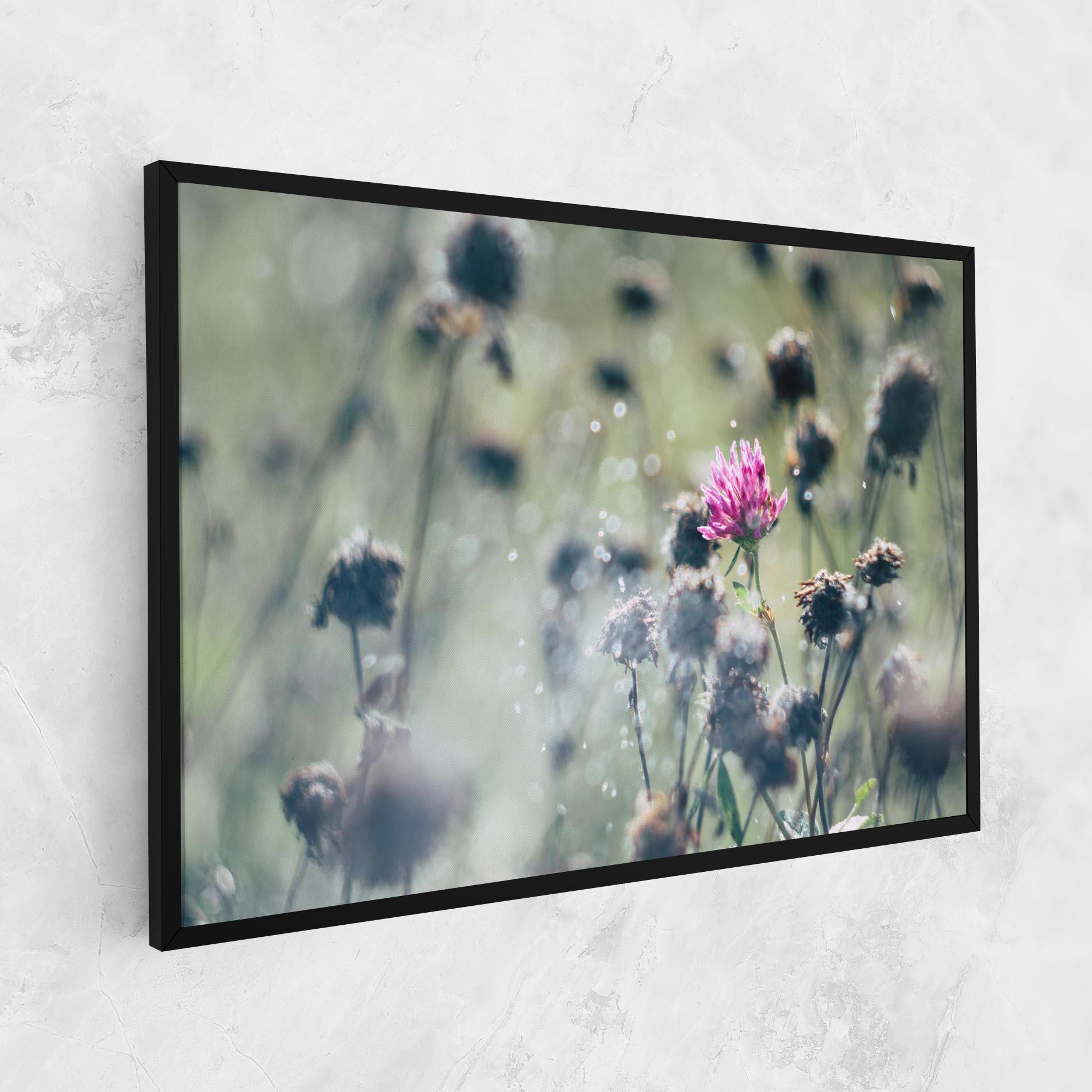 Leinwandbild Dreamy Purple Flower mockup 1