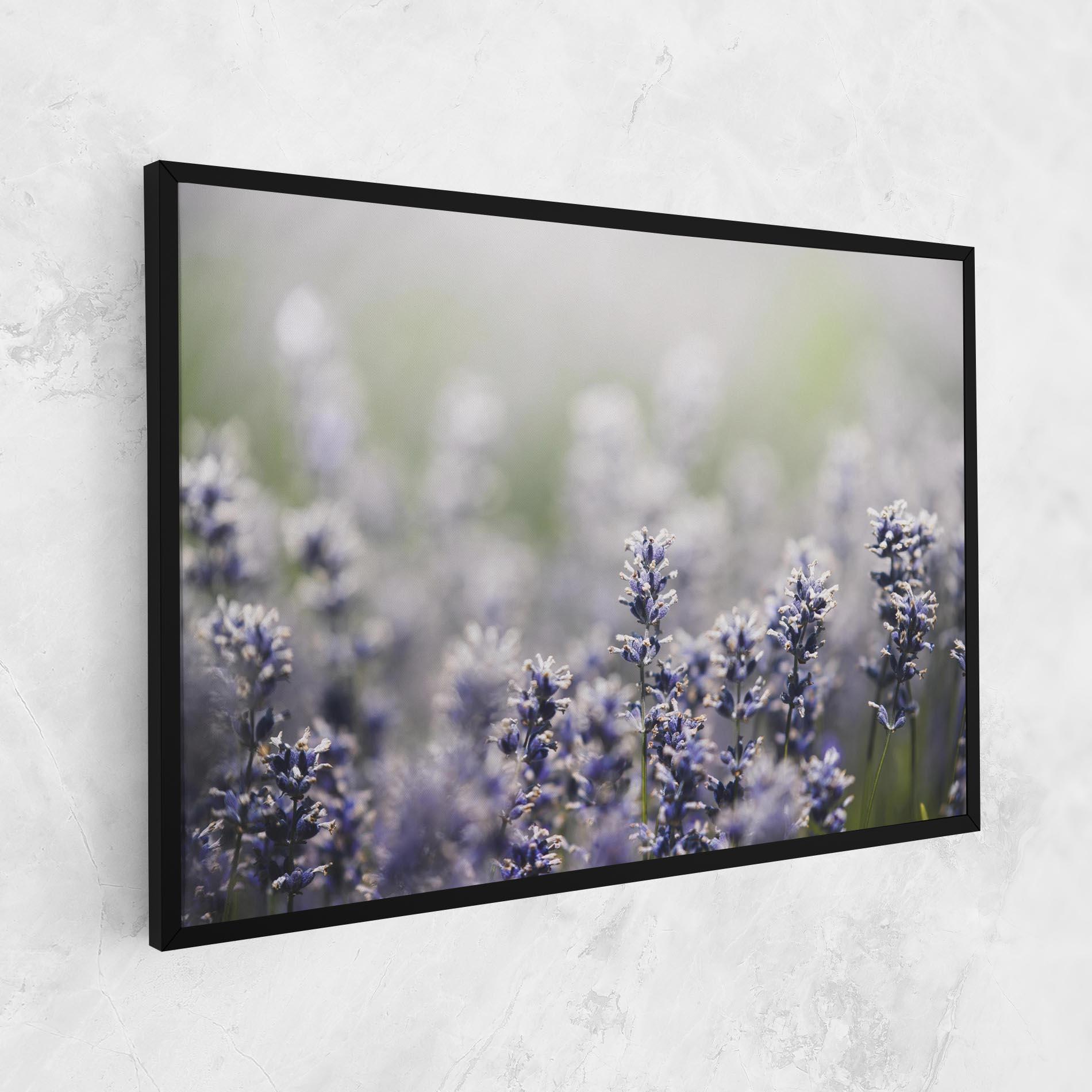 Leinwandbild White Purple Wild mockup 1