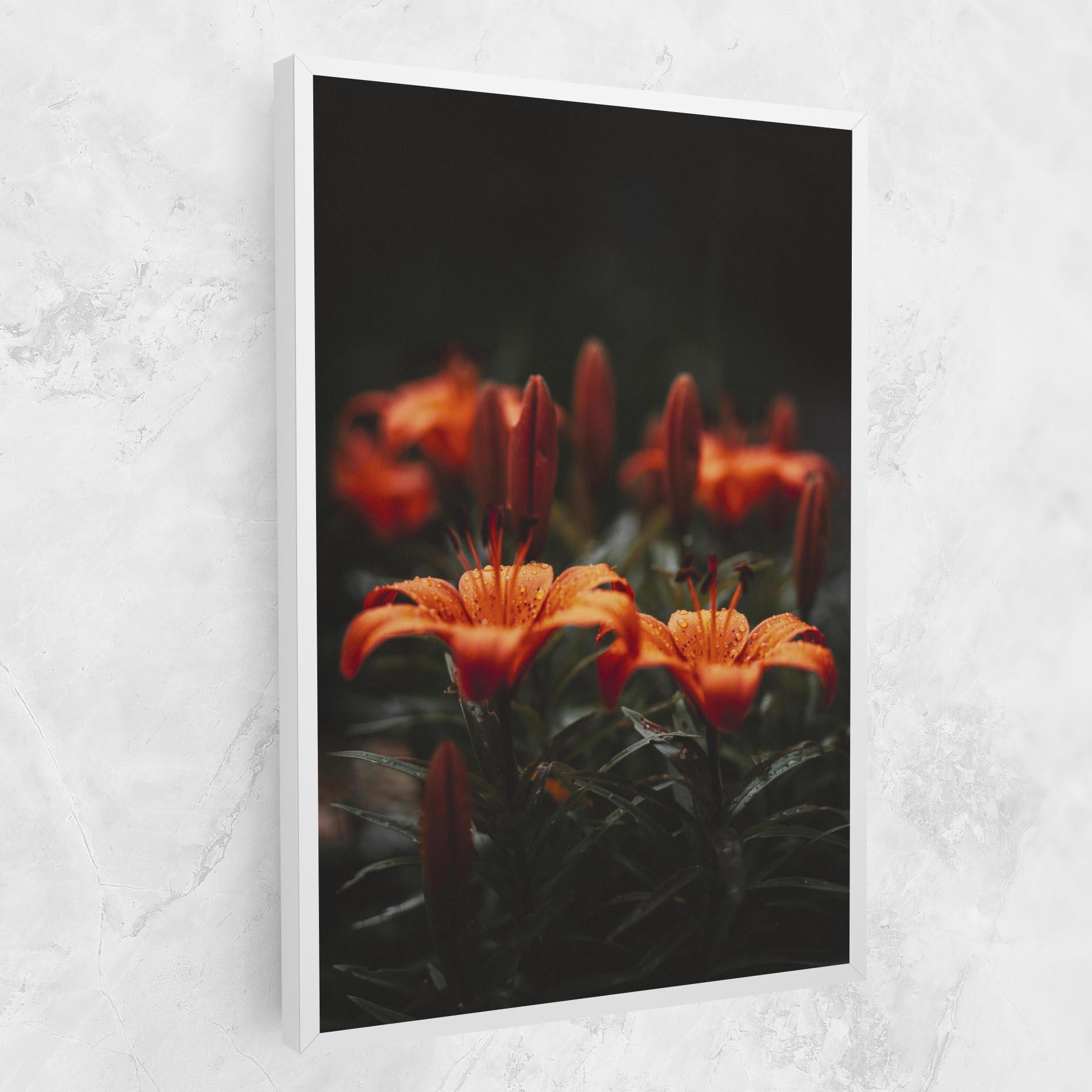 Leinwandbild Dreamy Wild Flower mockup 1