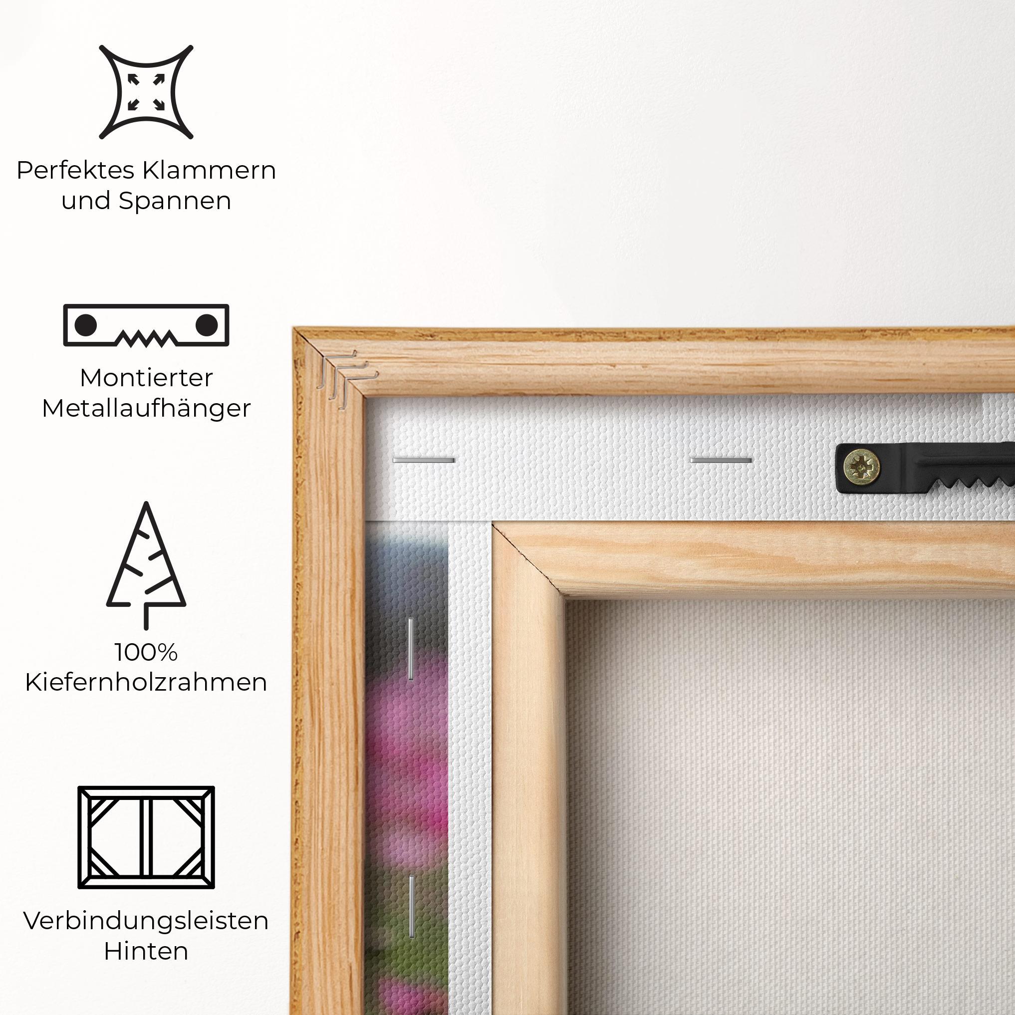 Leinwandbild Cosmos Flower mockup 5