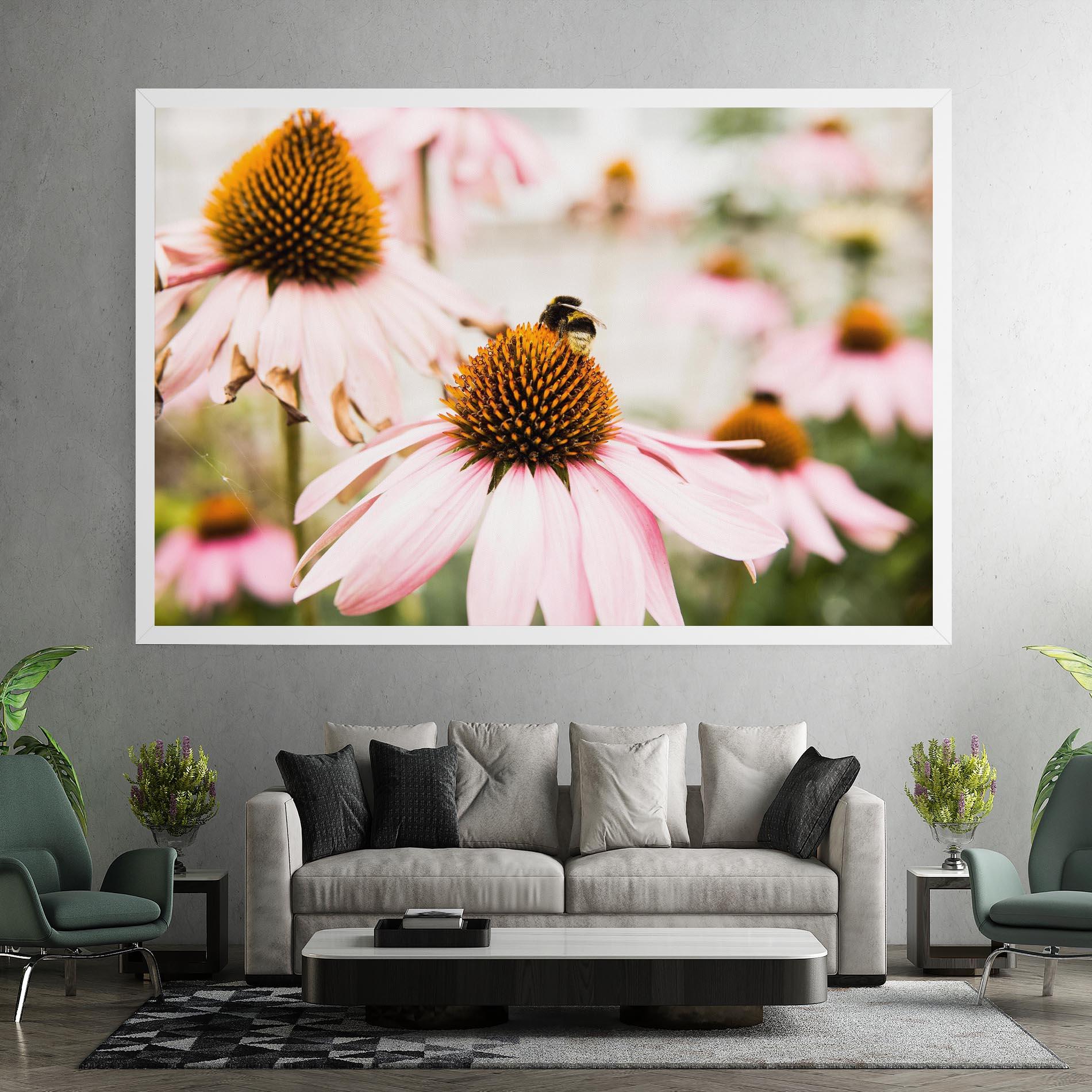Leinwandbild Daylight Flower mockup 7