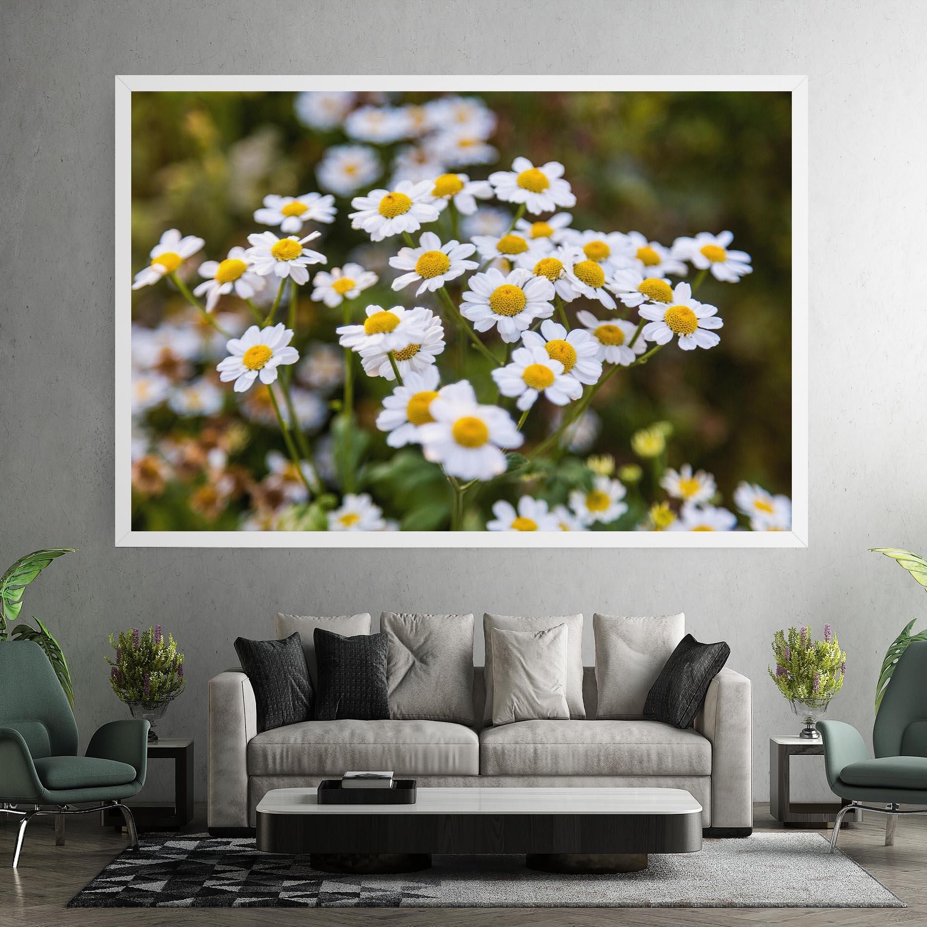 Leinwandbild Flowers Garden mockup 7