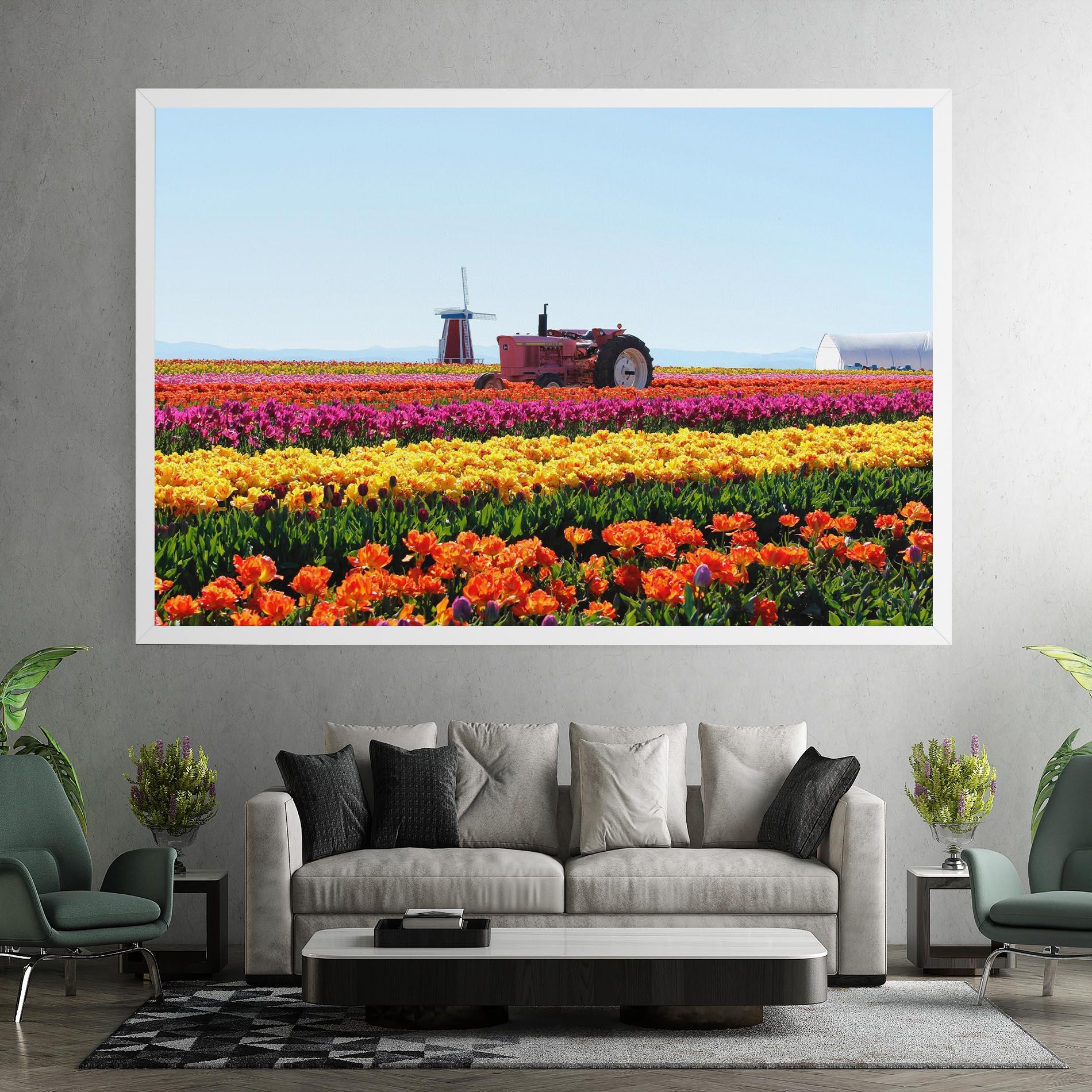 Leinwandbild Working Wild Field mockup 7