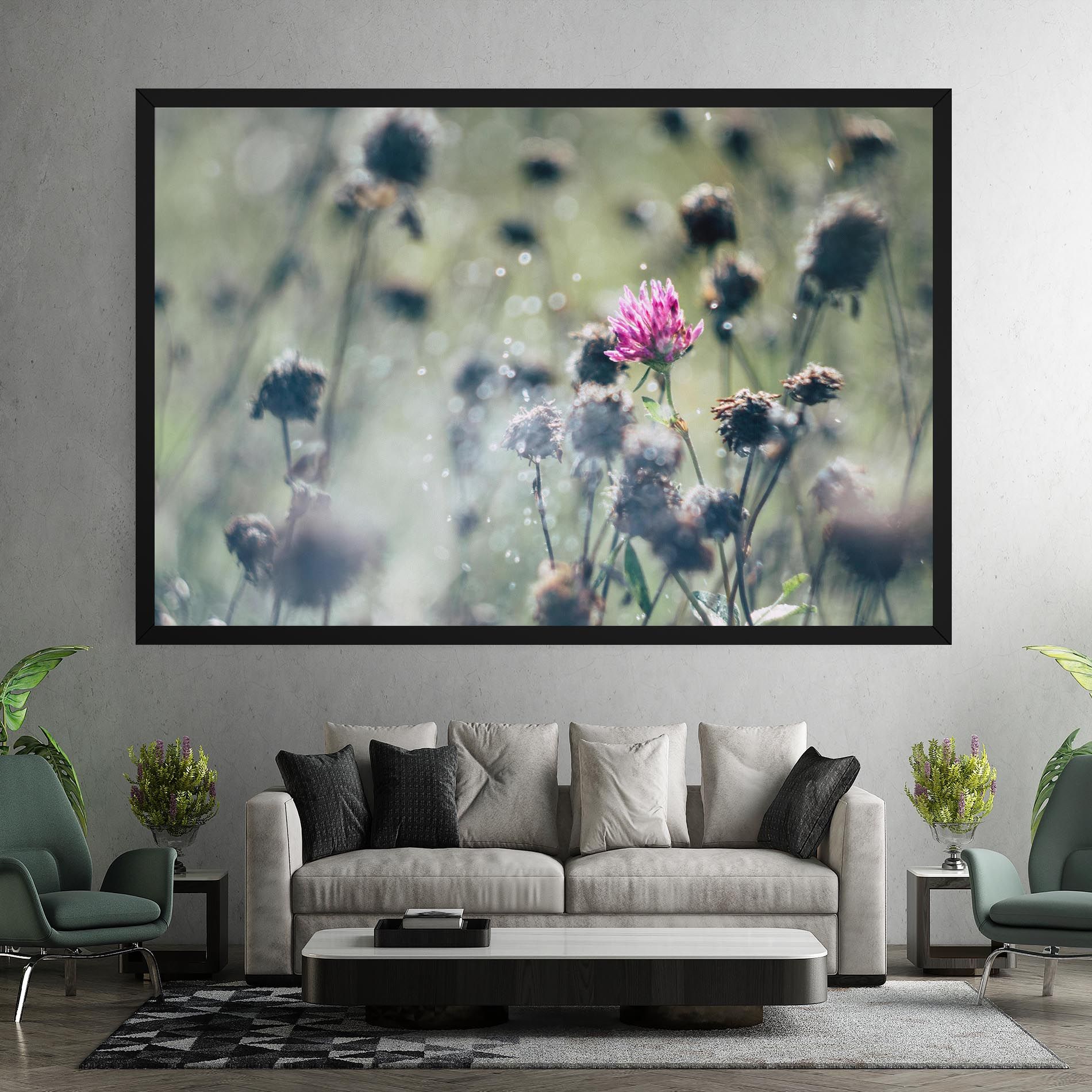 Dreamy Purple Flower mockup 7