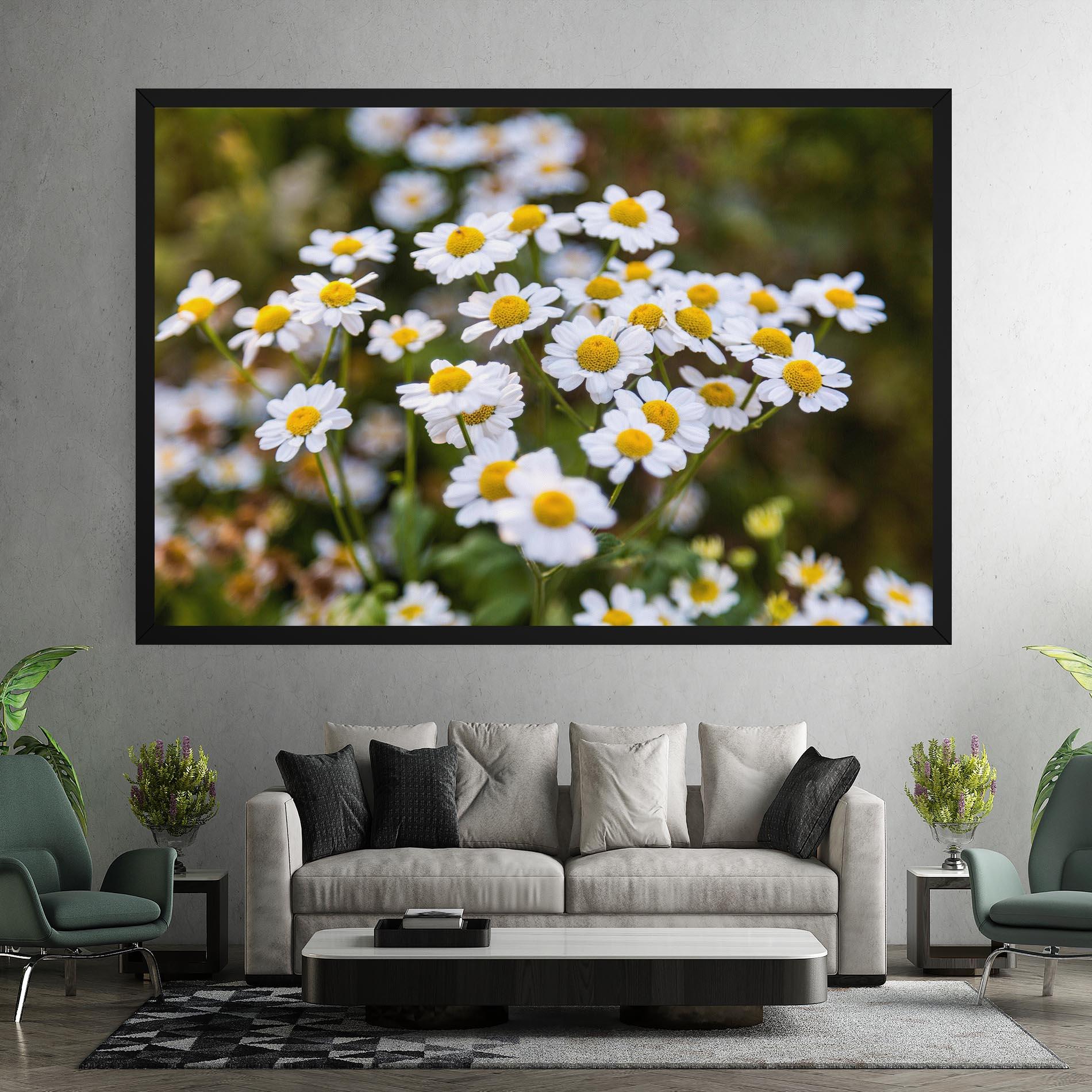 Leinwandbild Flowers Garden mockup 7