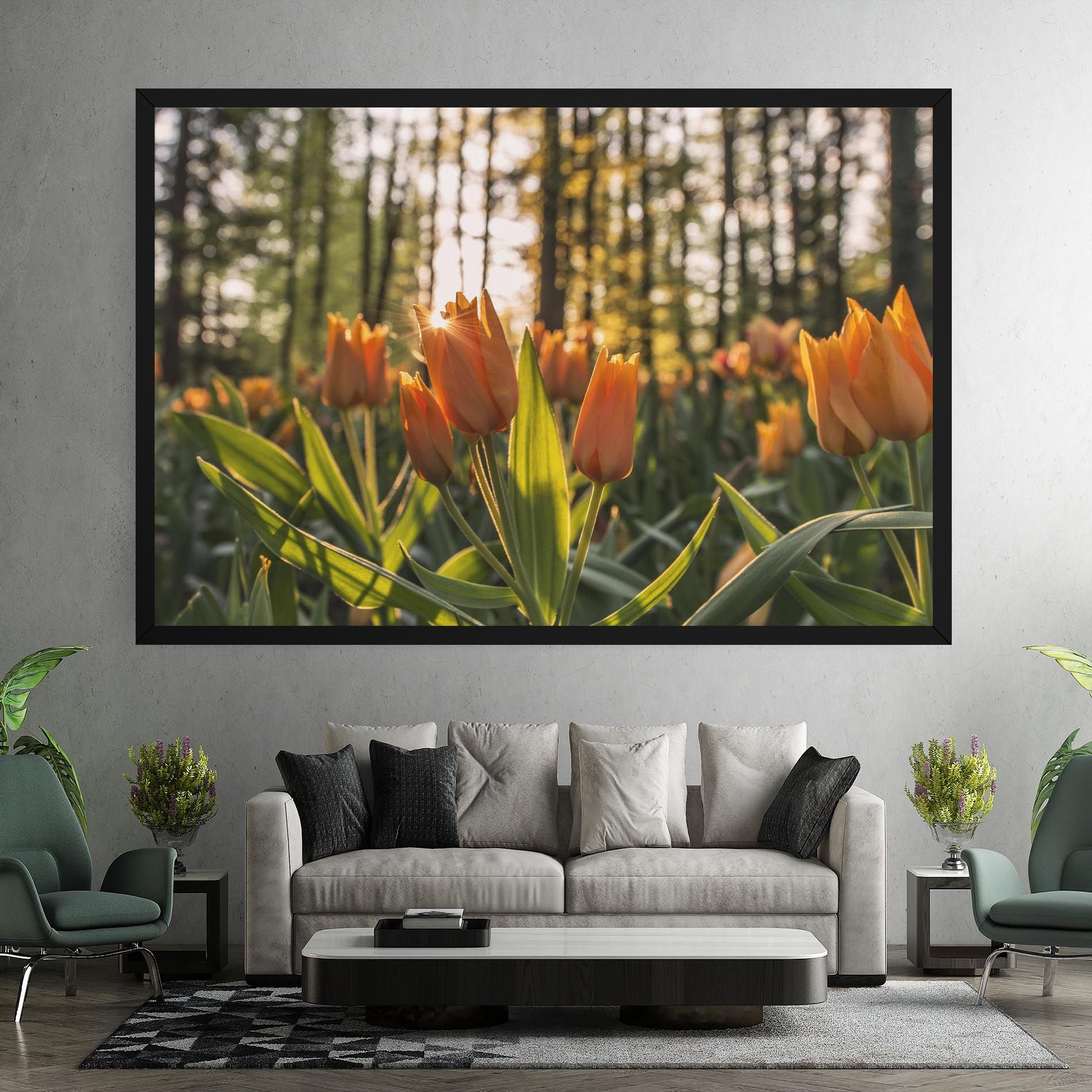 Forest Tulips mockup 7