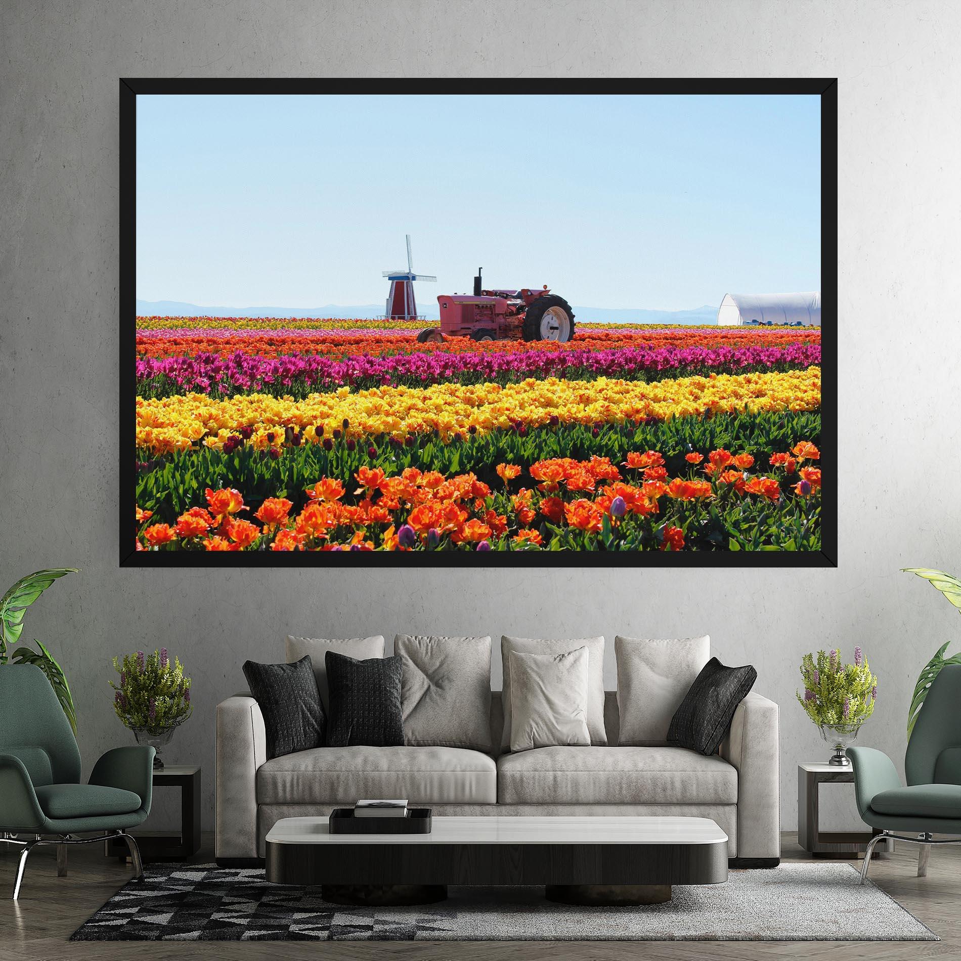 Leinwandbild Working Wild Field mockup 7