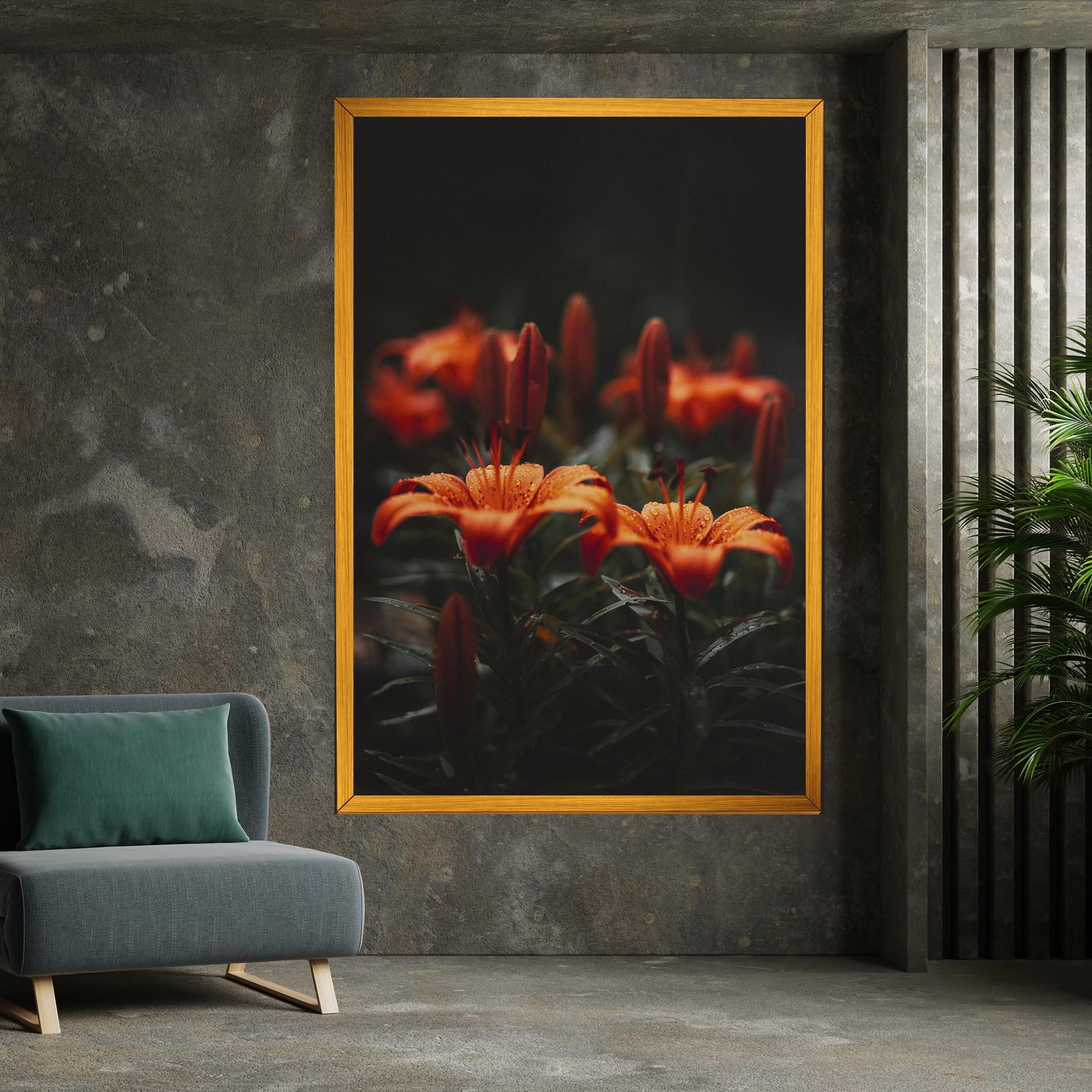 Leinwandbild Dreamy Wild Flower mockup 7