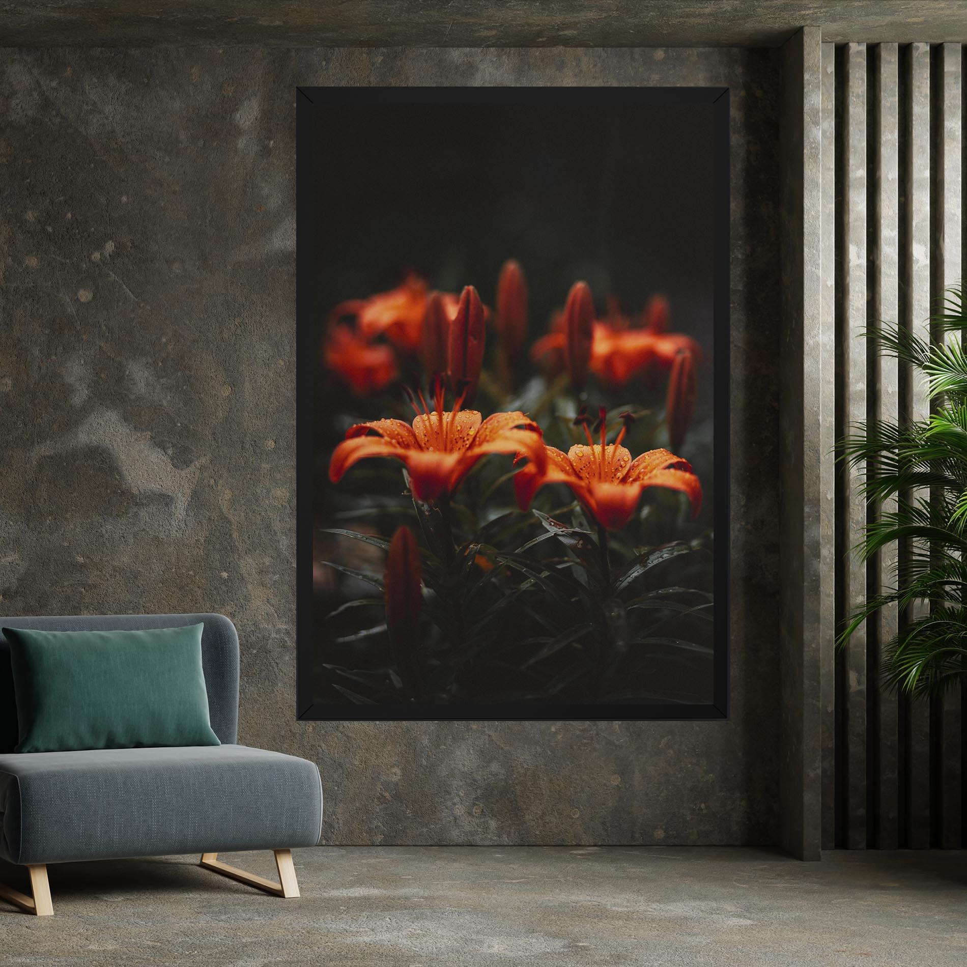 Leinwandbild Dreamy Wild Flower mockup 7