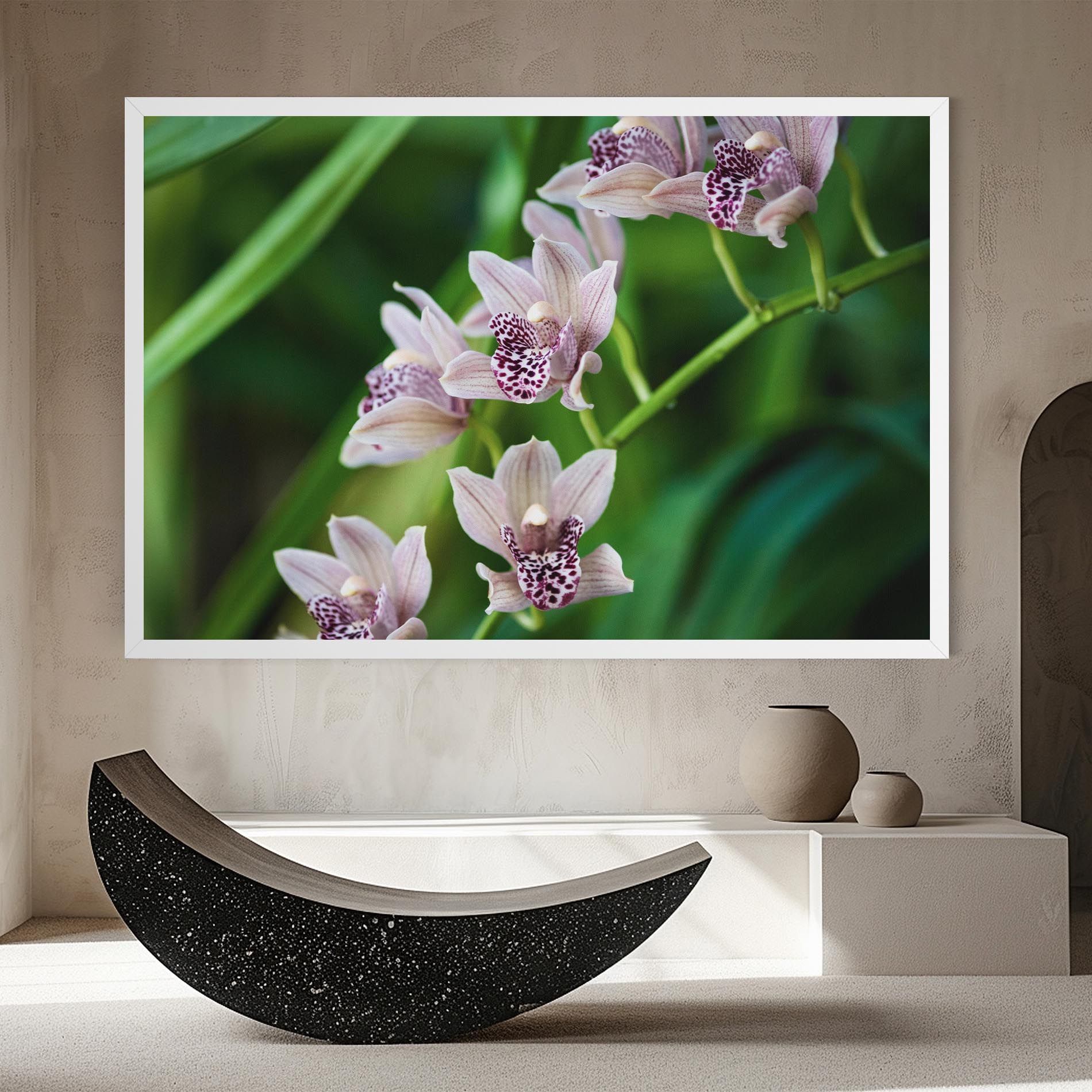 Cymbidium Orchid mockup 8