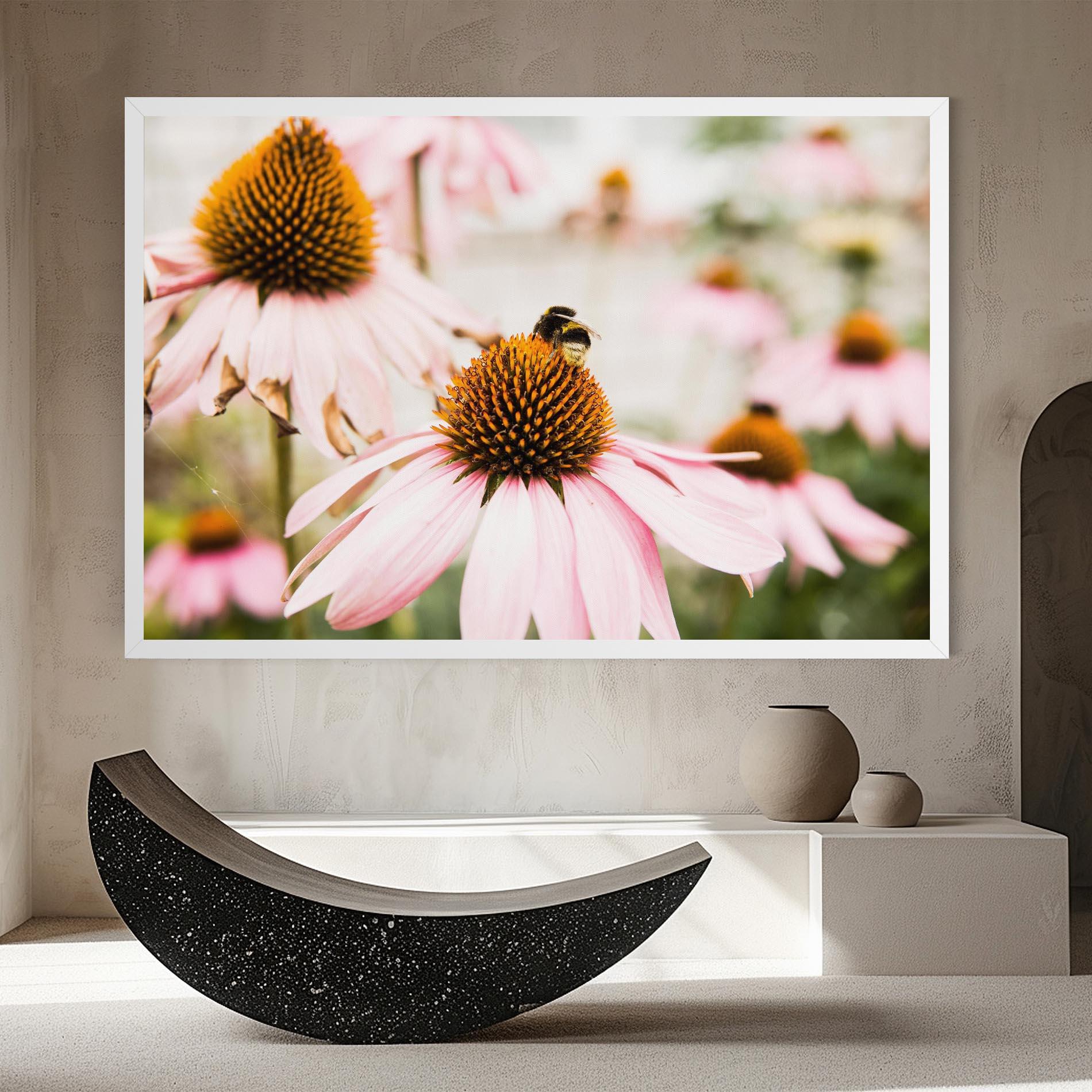 Leinwandbild Daylight Flower mockup 8