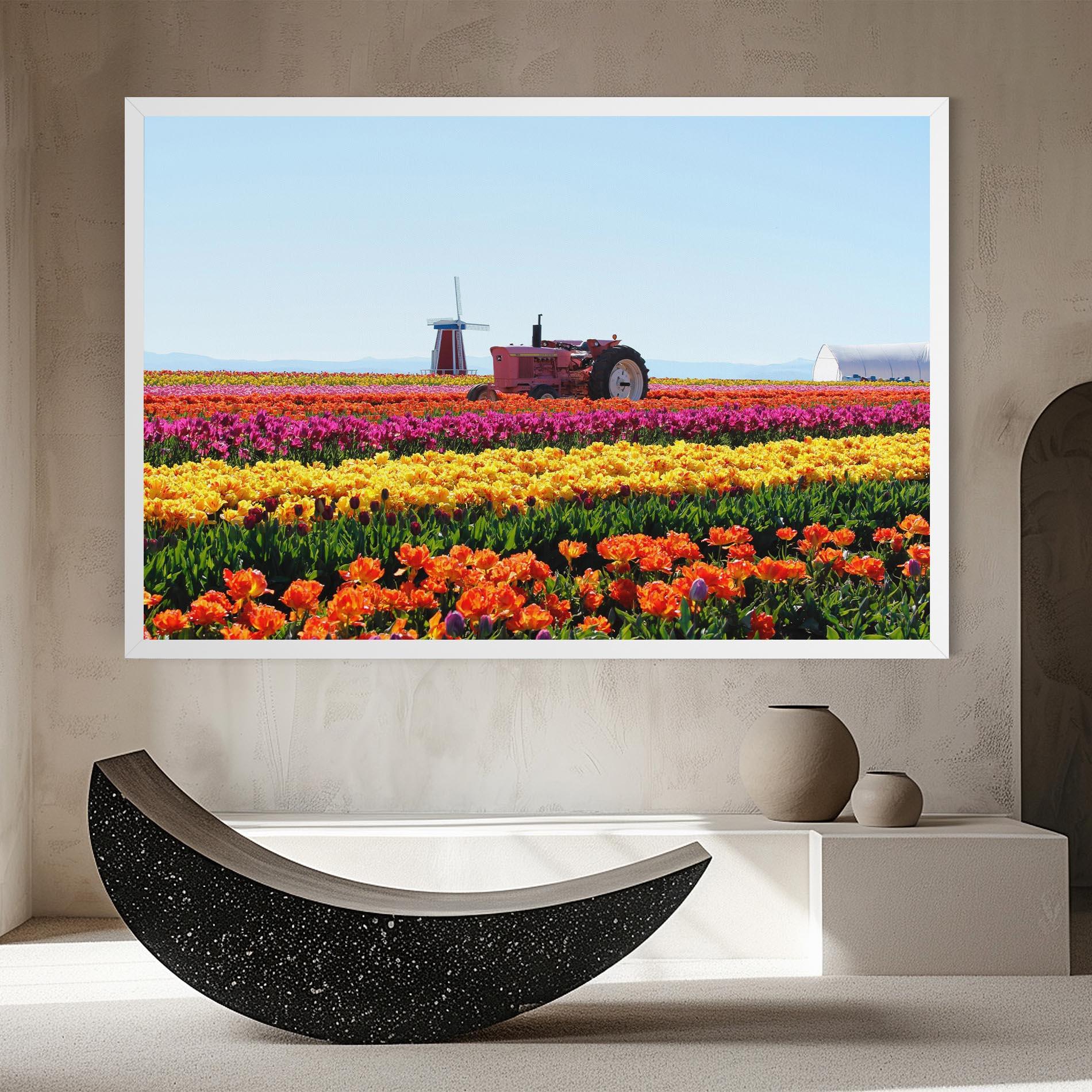 Leinwandbild Working Wild Field mockup 8