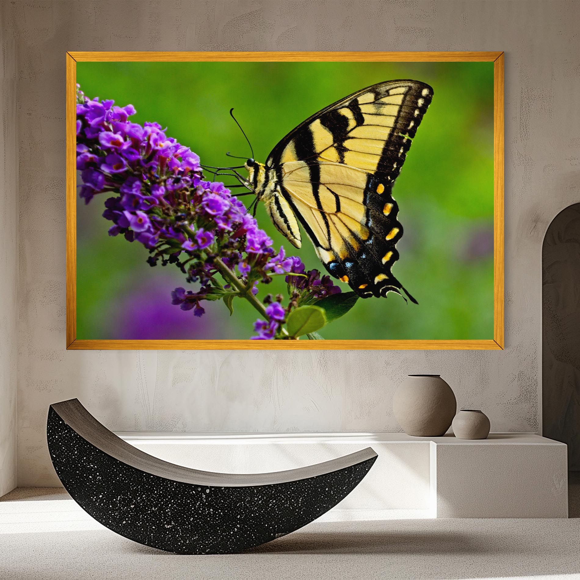 Cream Wild Butterfly mockup 8